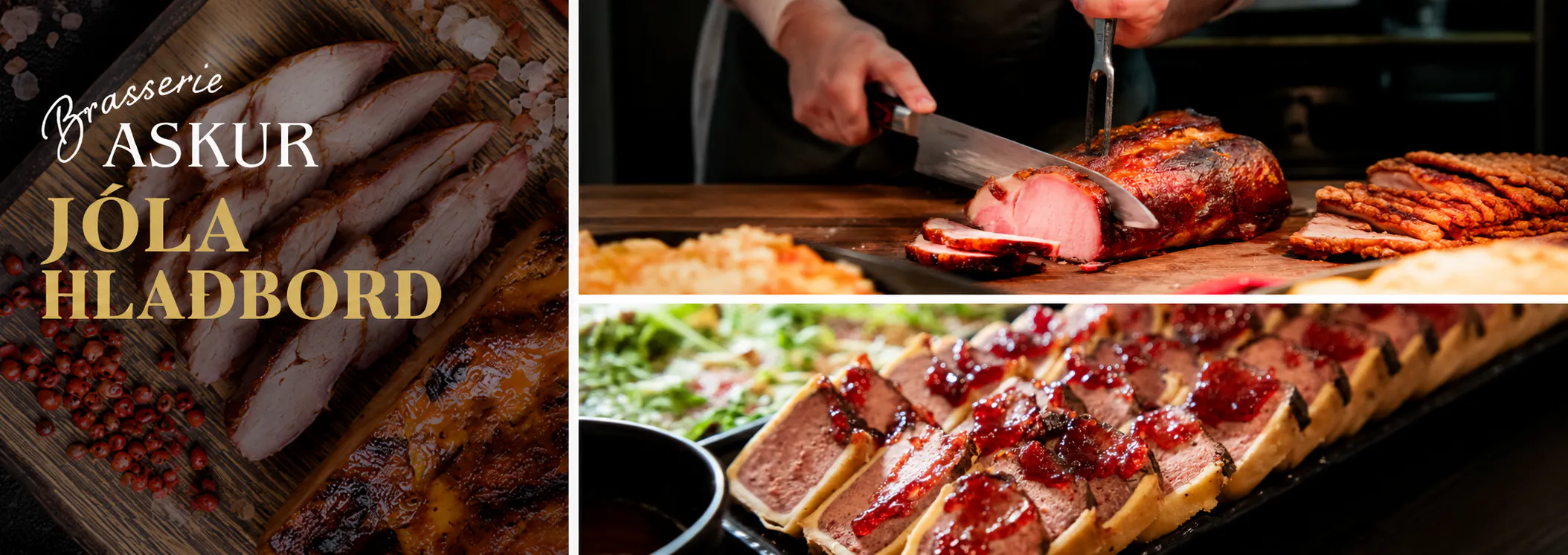 Jólahlaðborð Brasserie Asks í Reykjavík