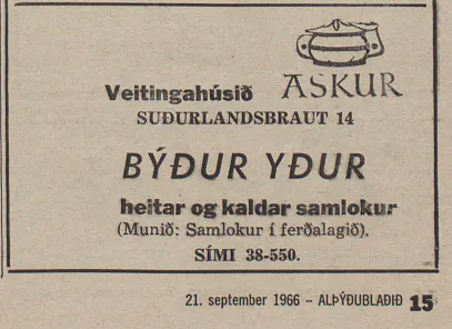 Askur síðan 1966
