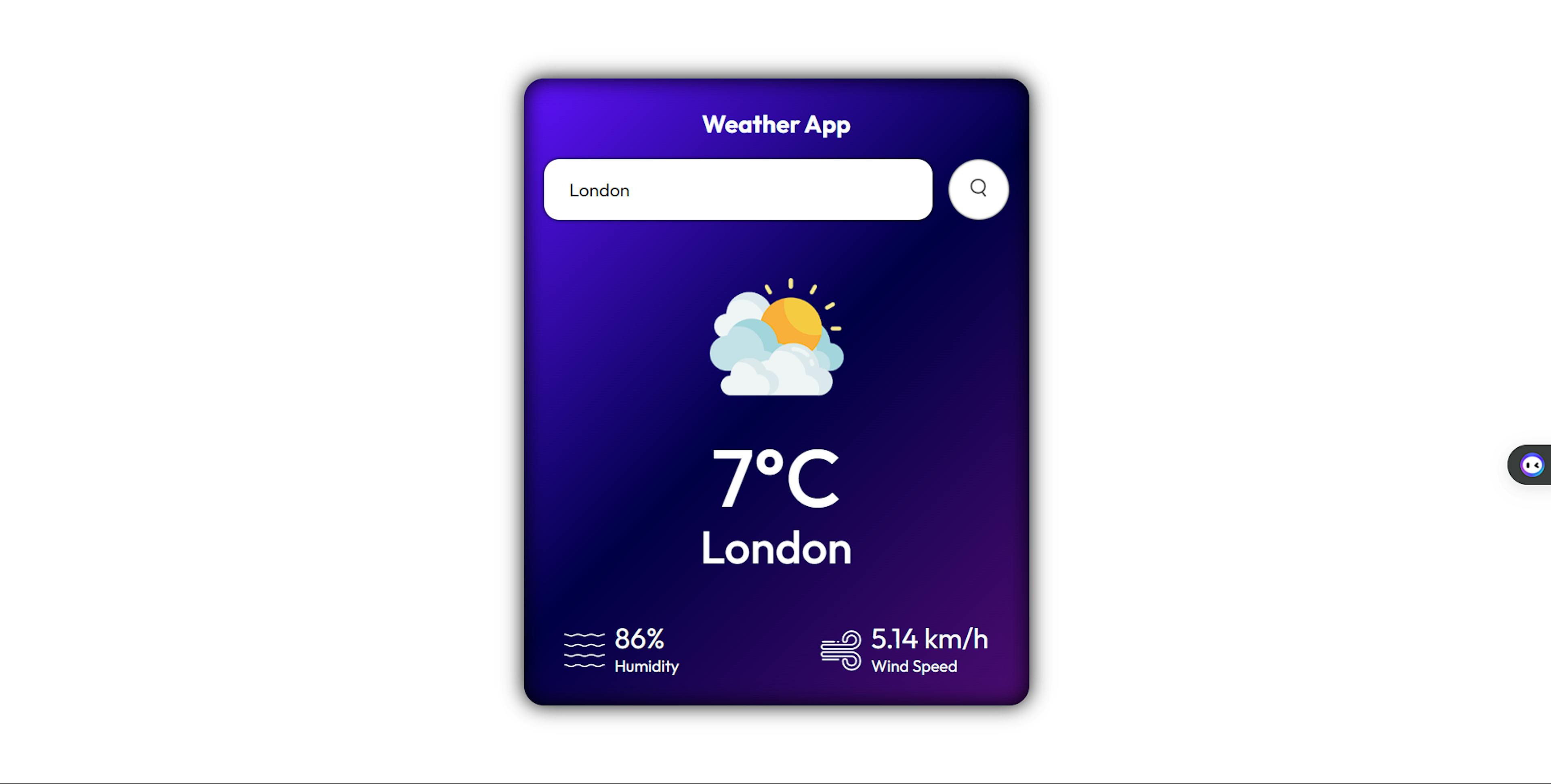 Weather App Image