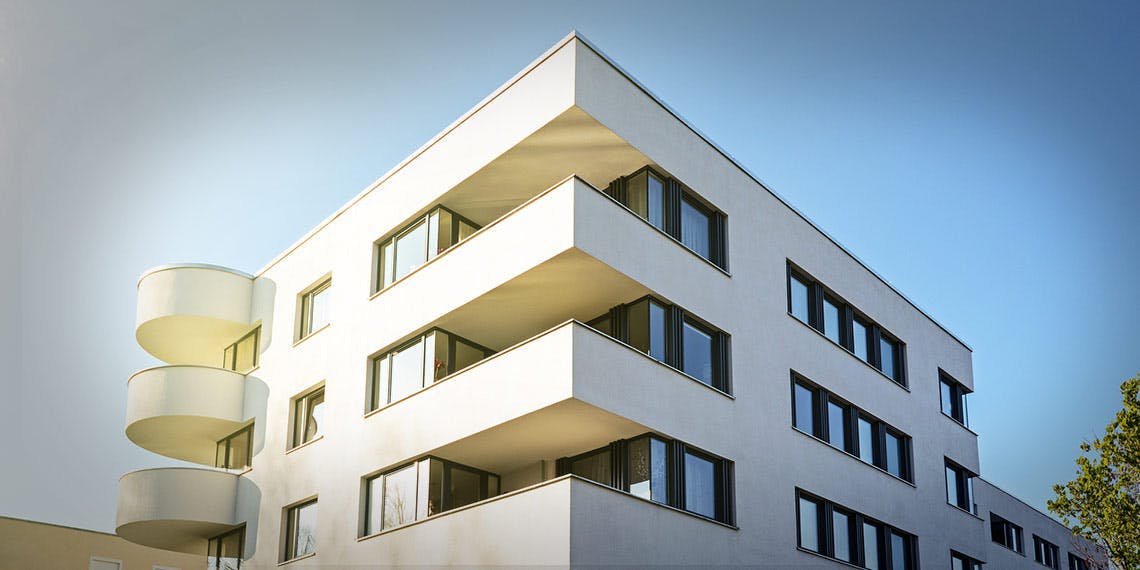 immeuble neuf architecture moderne