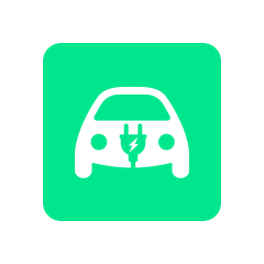 logo voiture hybrides et electrique