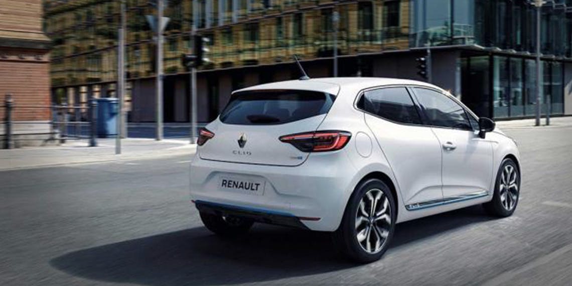 Renault Clio blanche