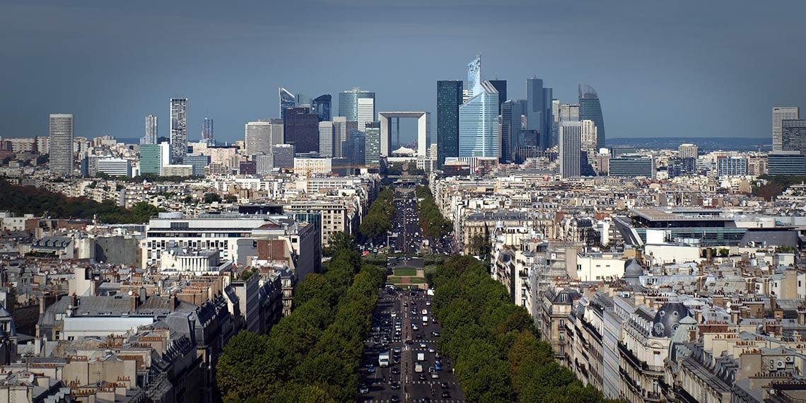 avenue grande armee paris grande arche la defense