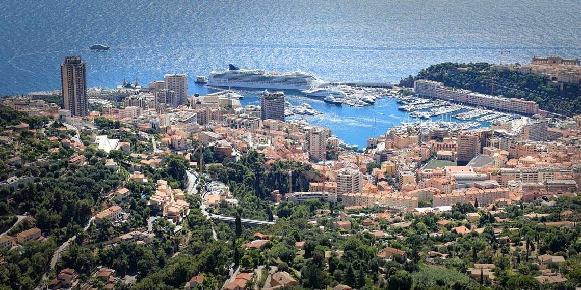 vue baie port monaco