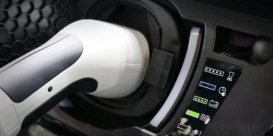 prise recharge électrique voiture cadran