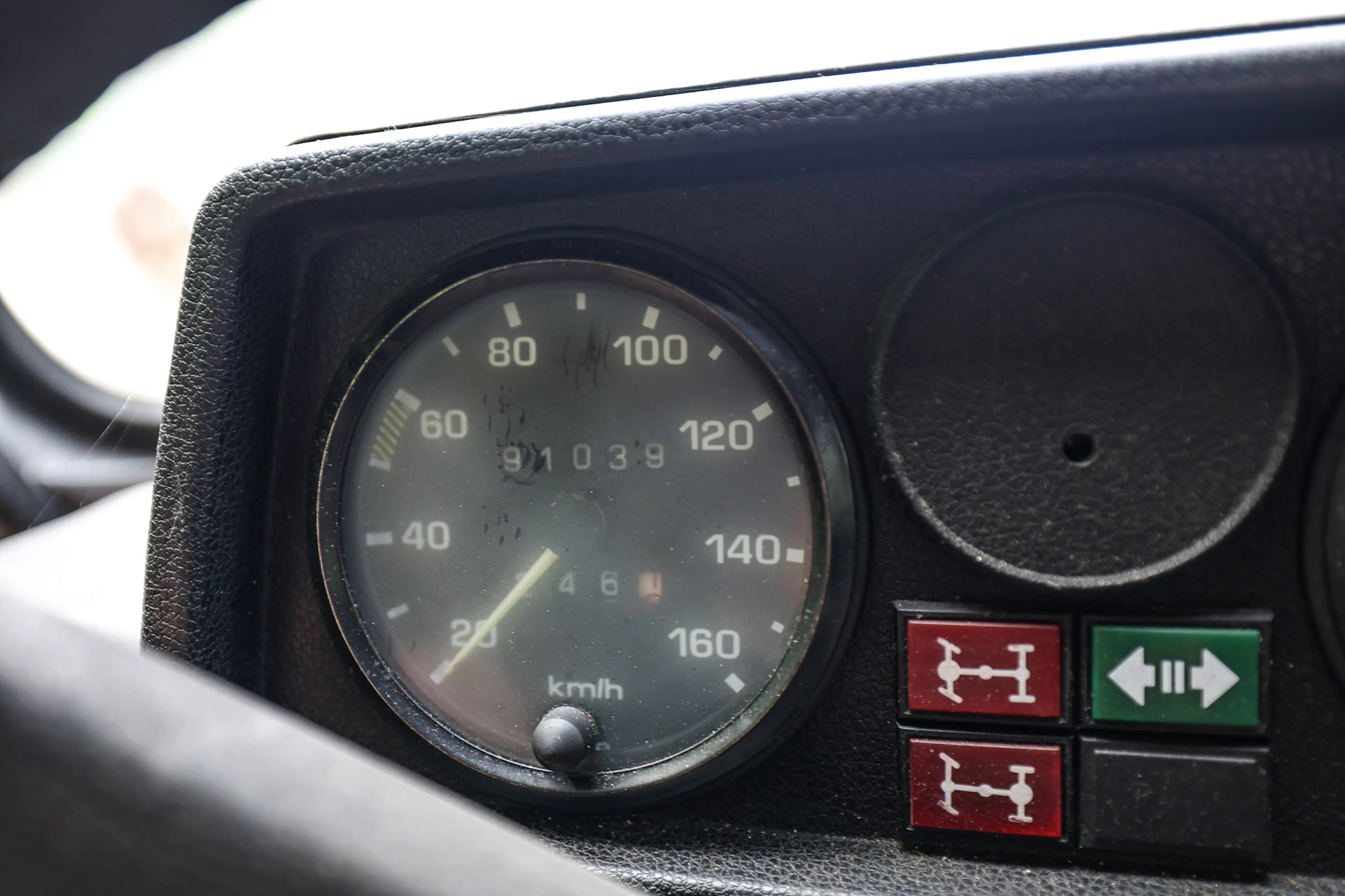1980 Steyr-Puch G300 speedometer