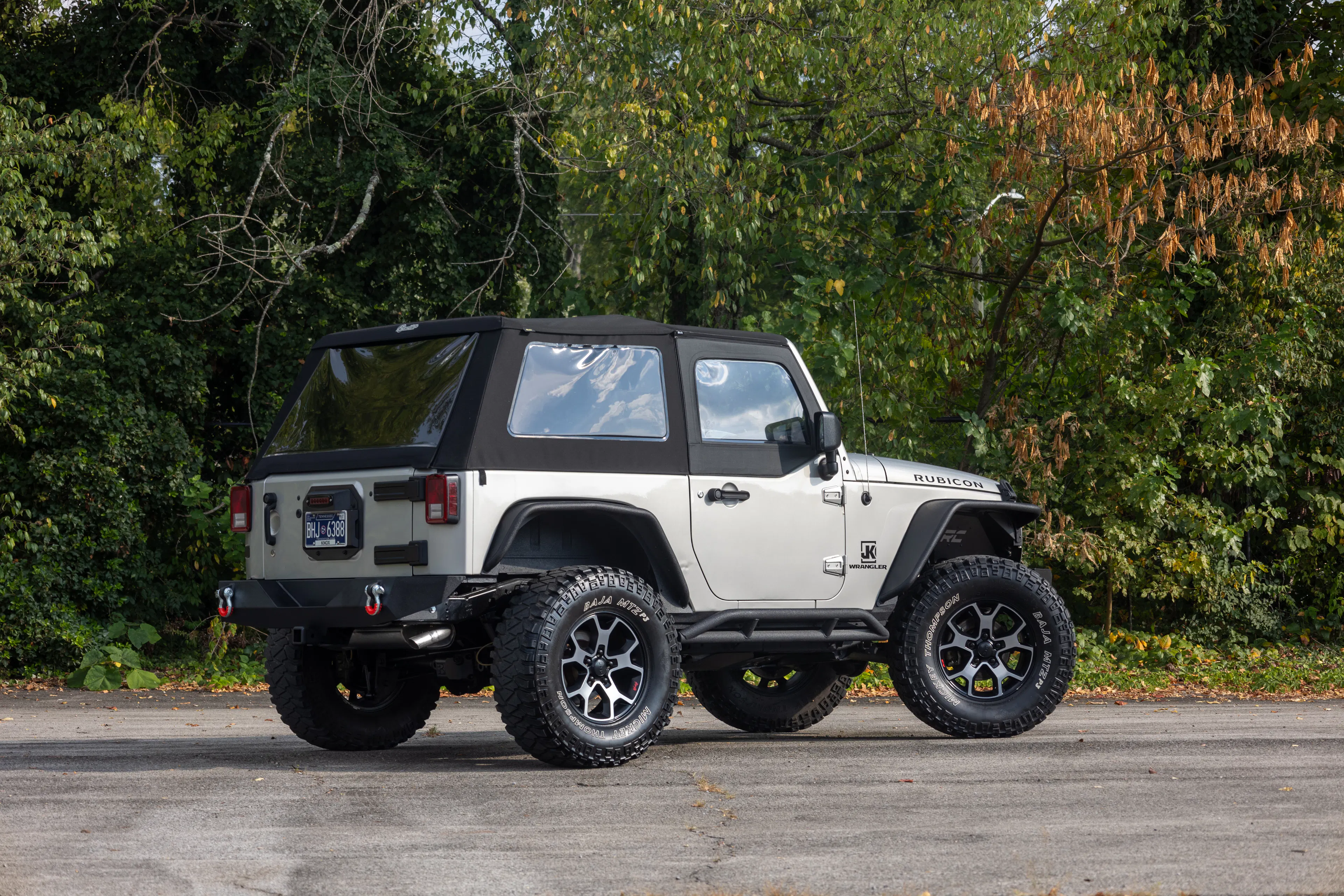 2007 Jeep Wrangler Limited Rubicon passenger rear 3/4 close