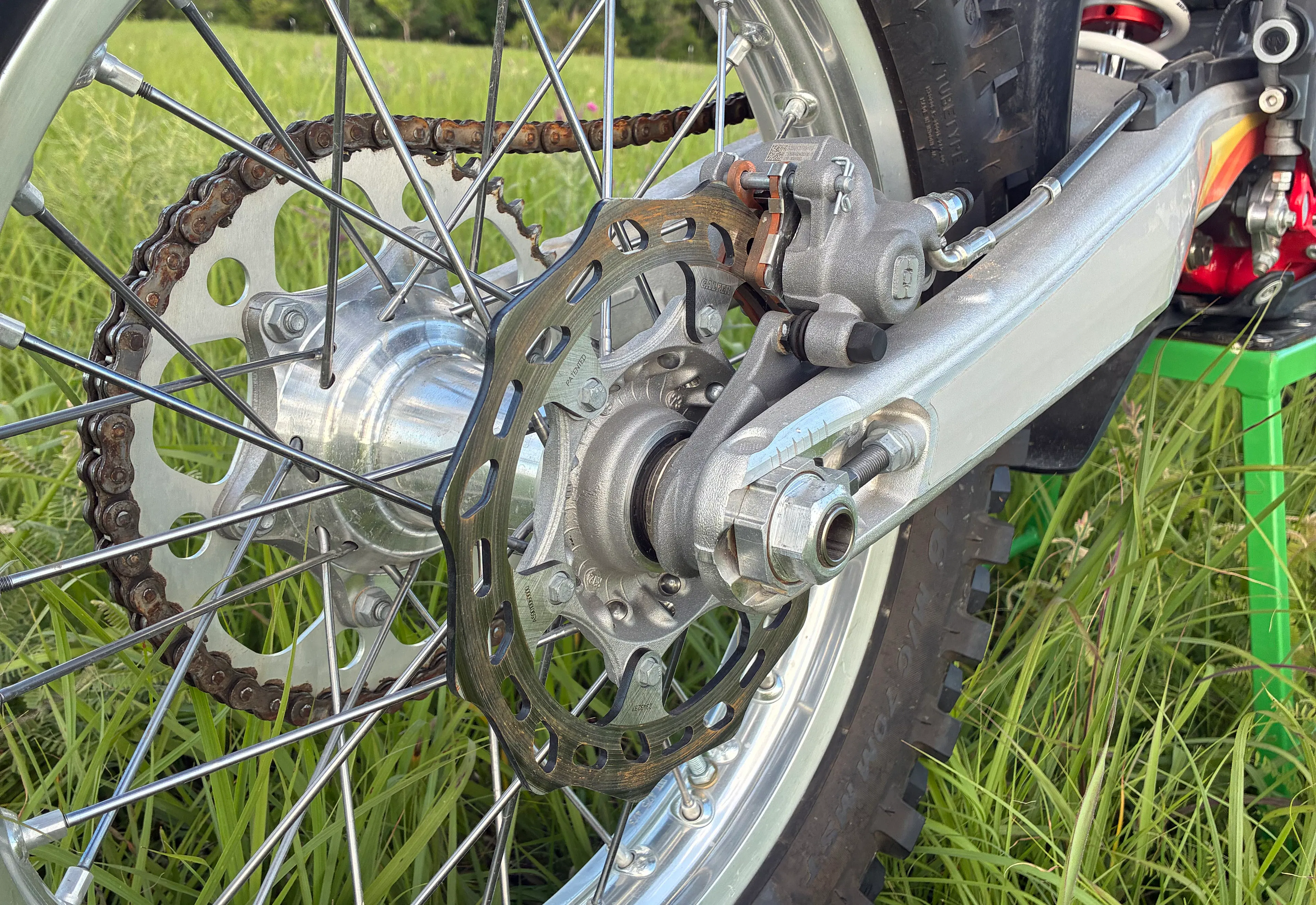 2024 GasGas ES500F rear rotor
