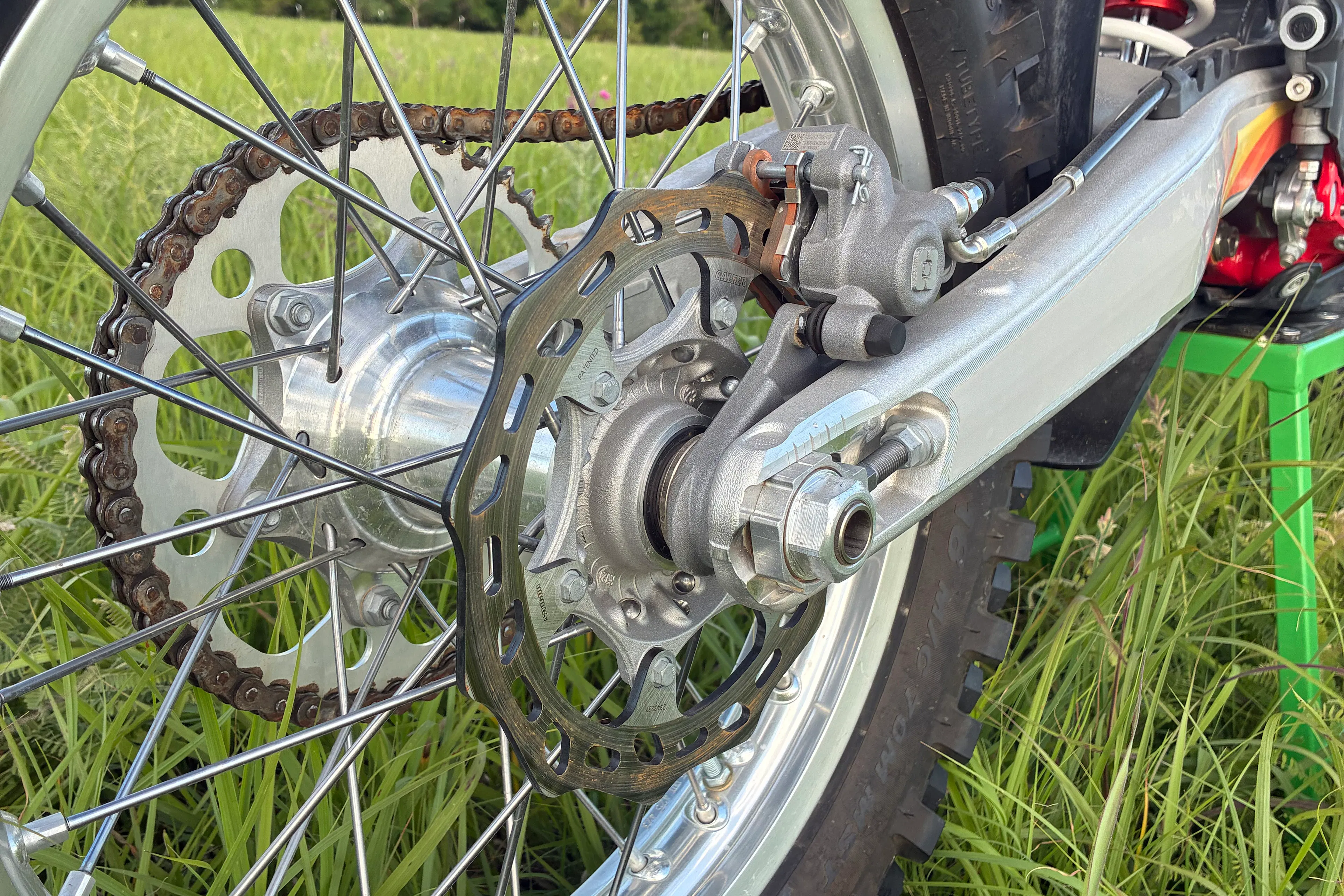 2024 GasGas ES500F rear rotor