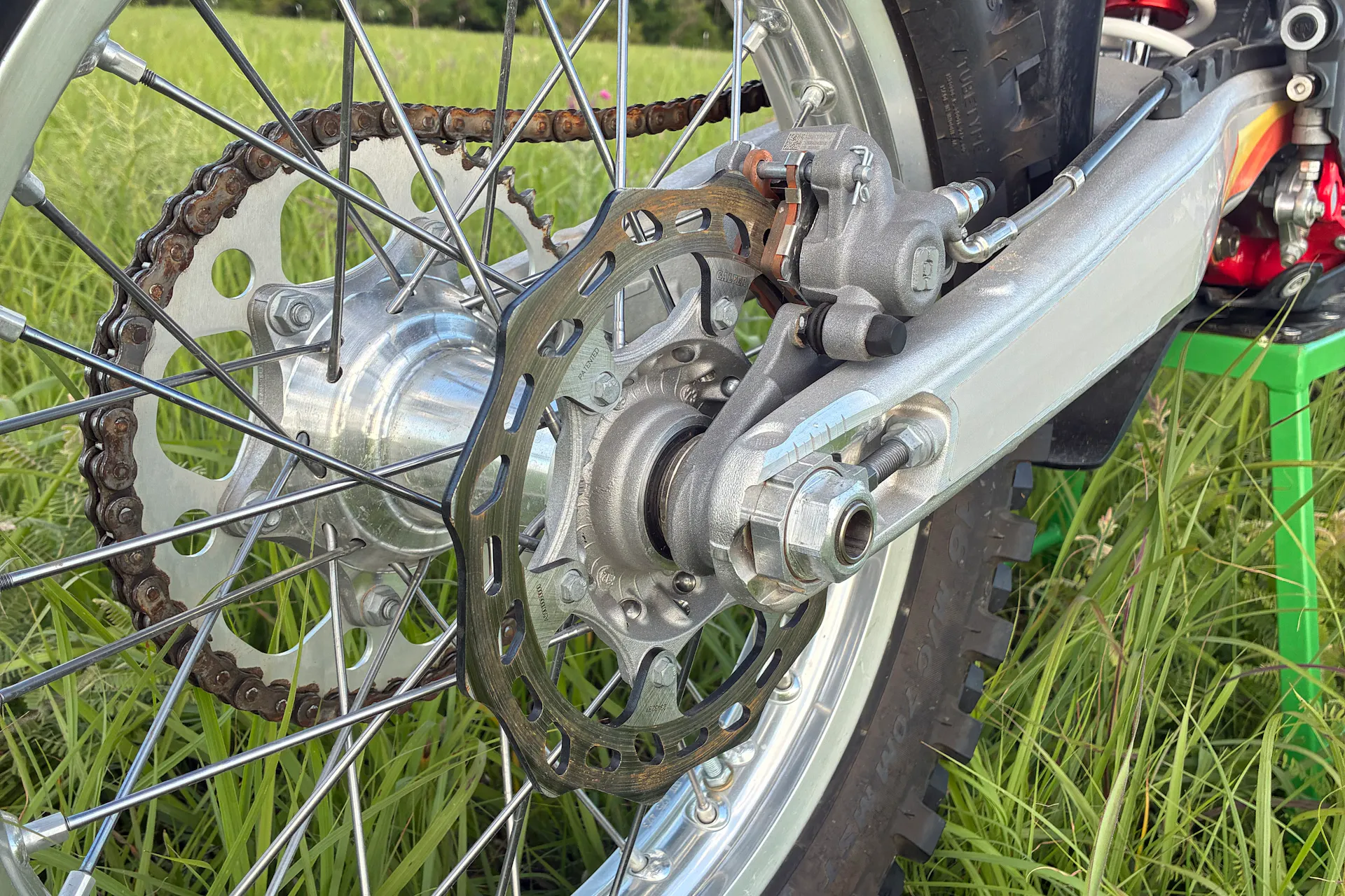 2024 GasGas ES500F rear rotor