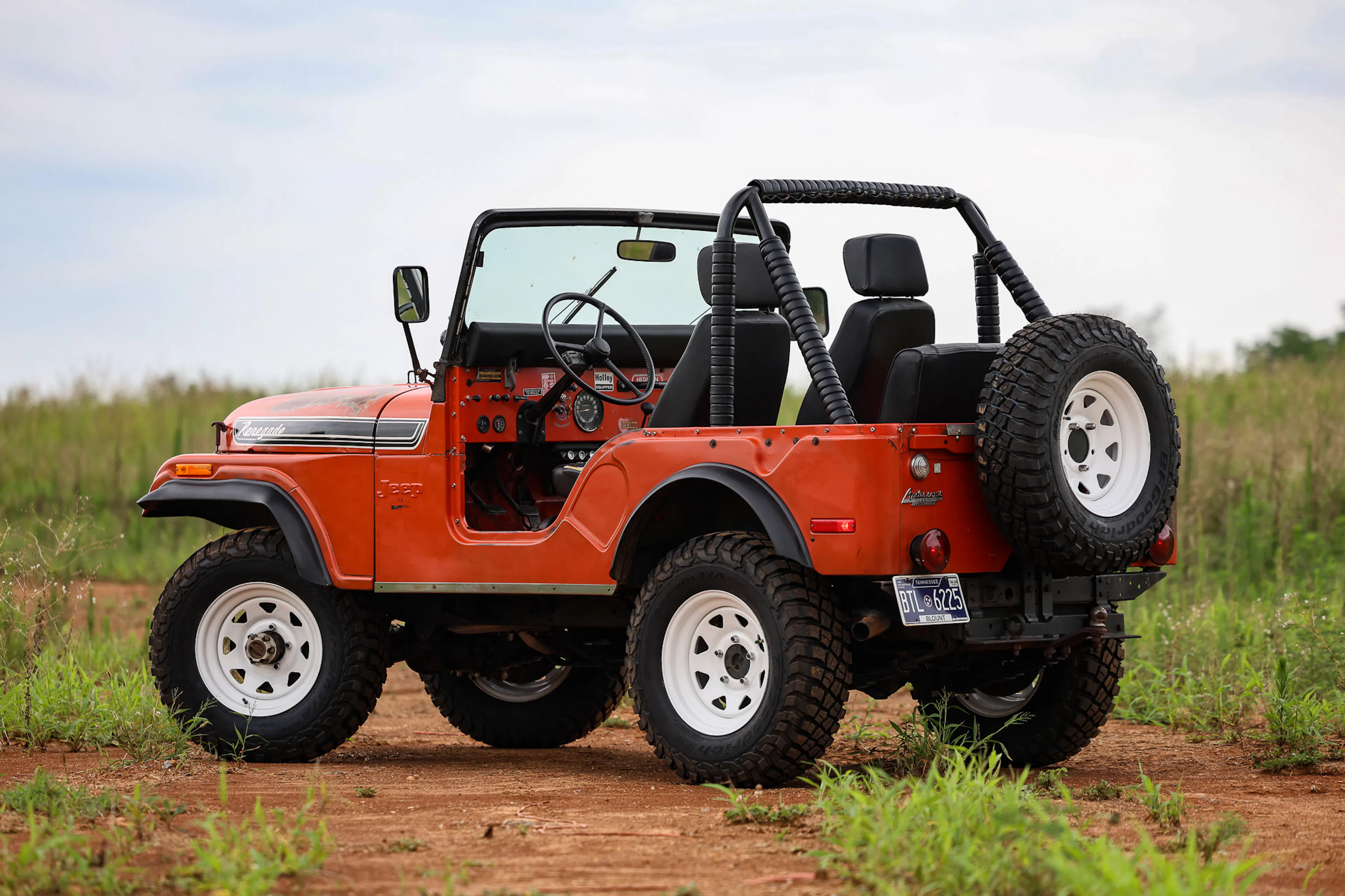 1973 Jeep CJ-5 Renegade driver rear 3/4 wide