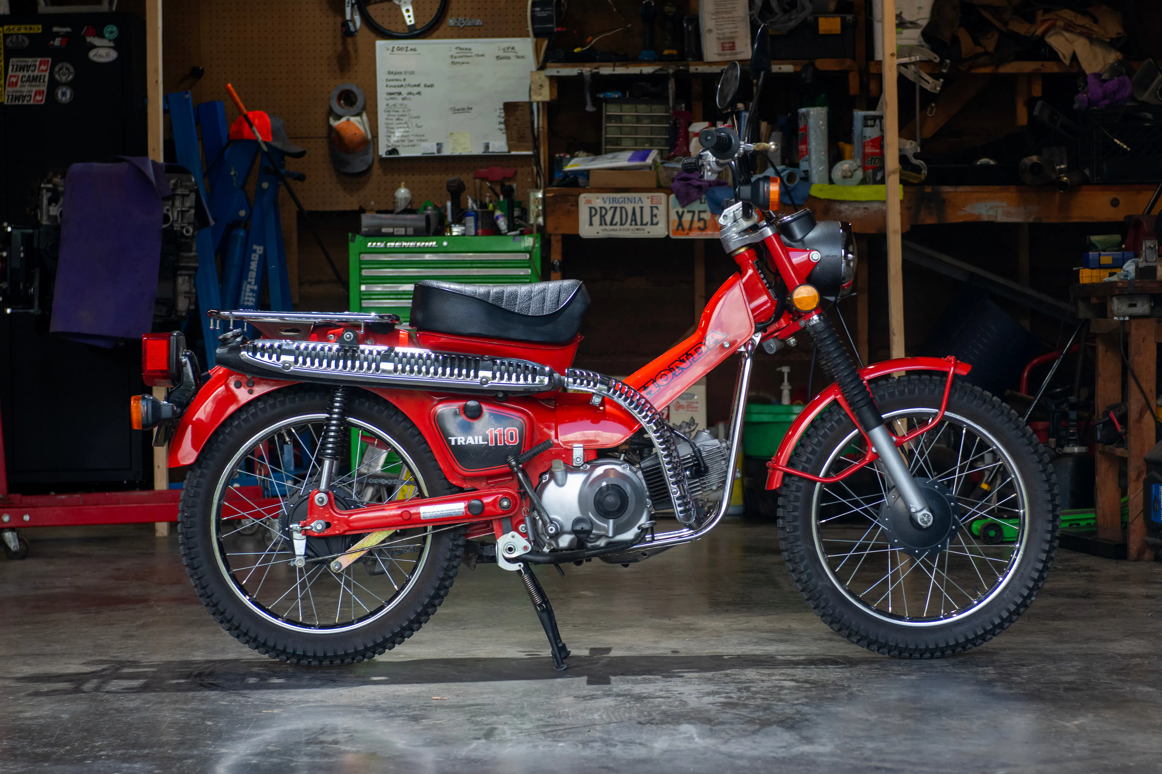 1981 Honda Trail 110 right side
