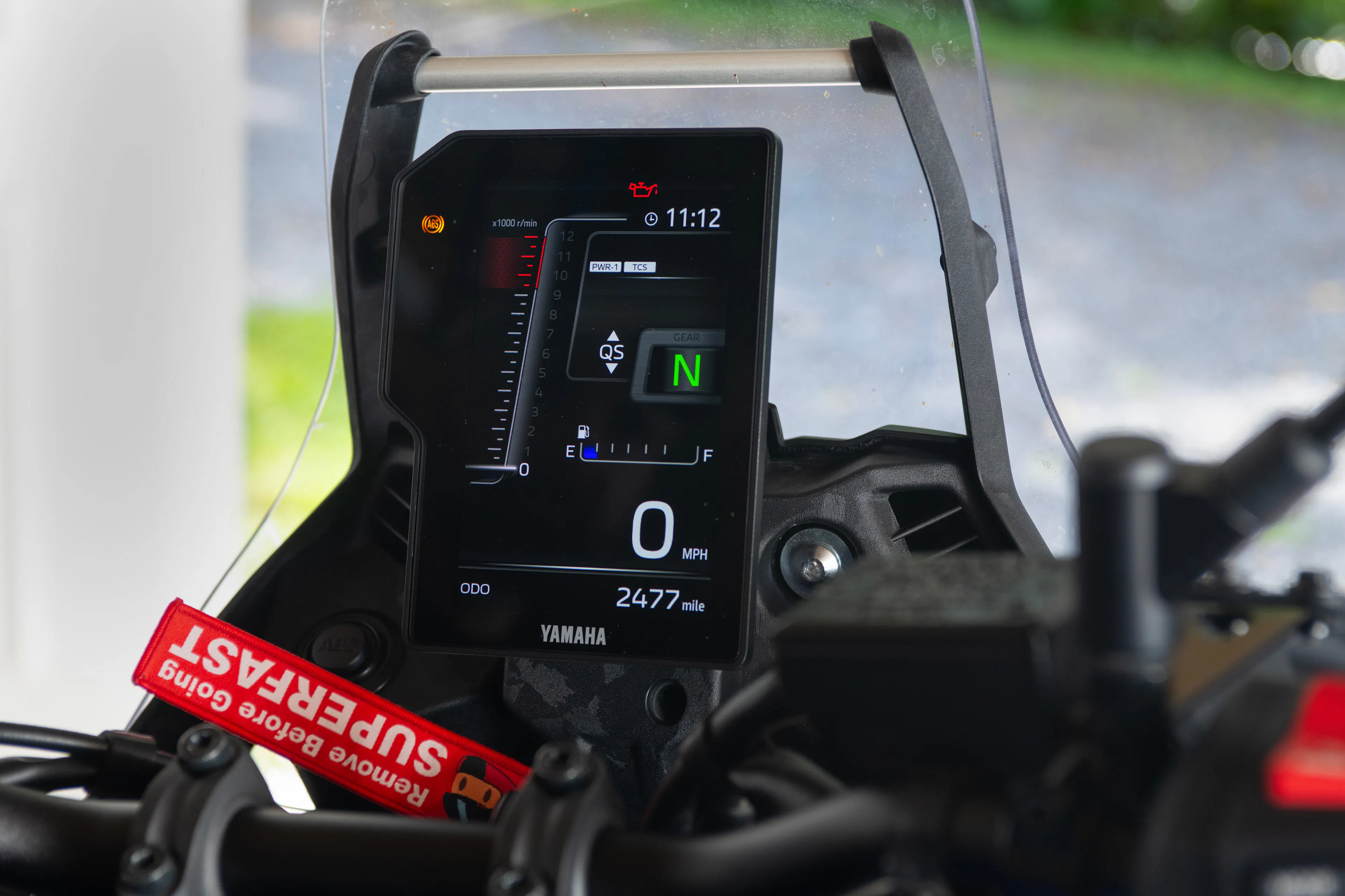 2025 Yamaha Tenere 700 display 2