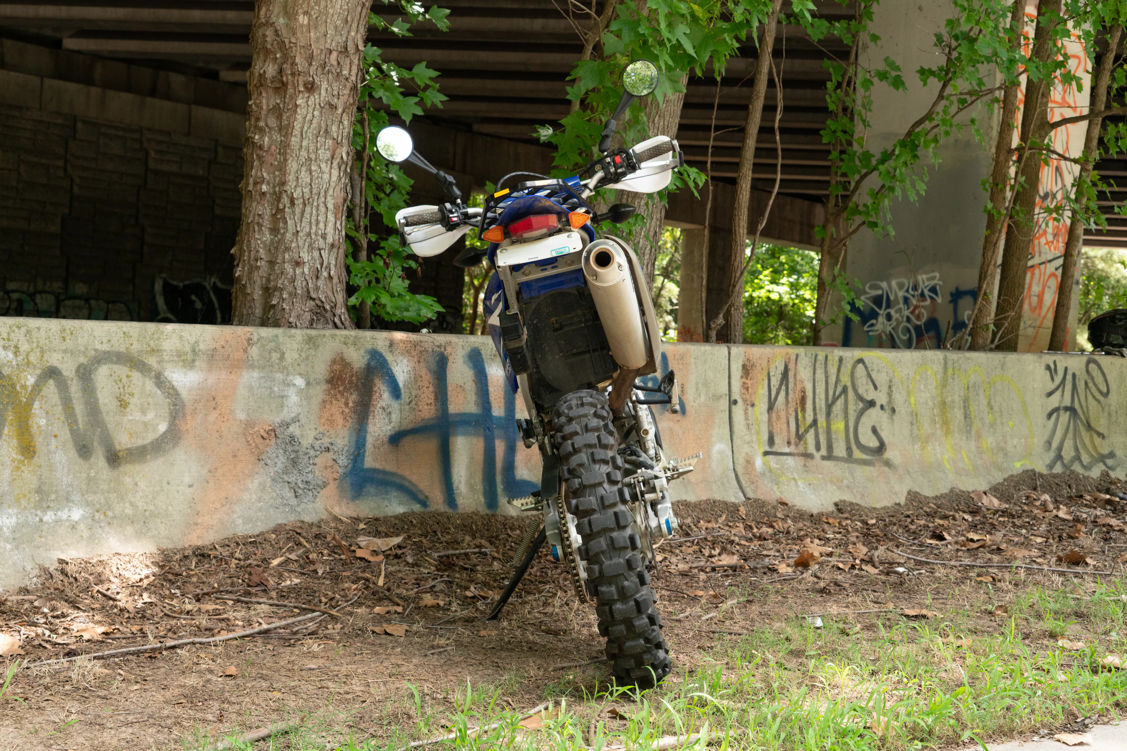 2010 Yamaha WR250R rear