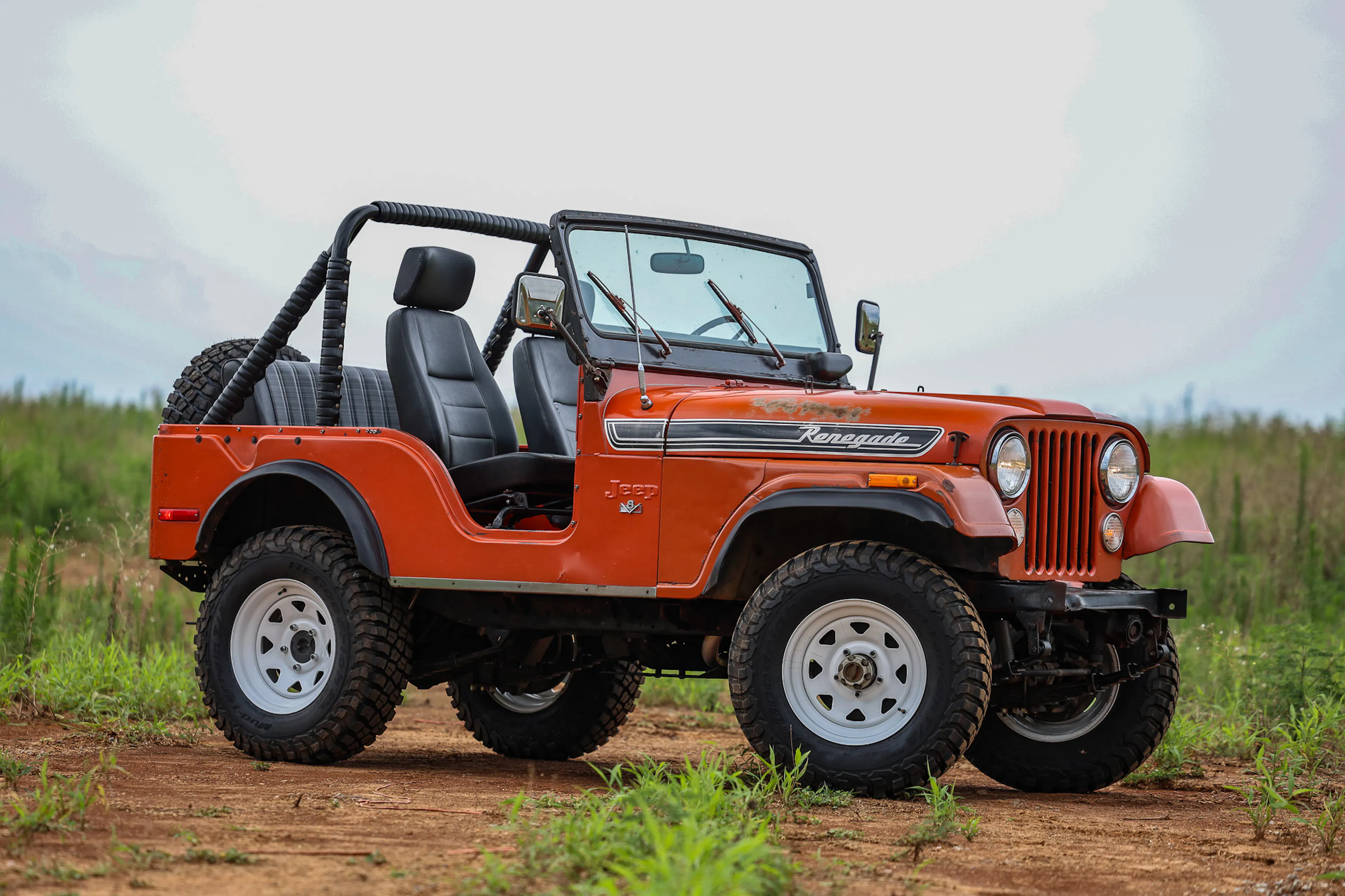 1973 Jeep CJ-5 Renegade passenger wide front 3/4