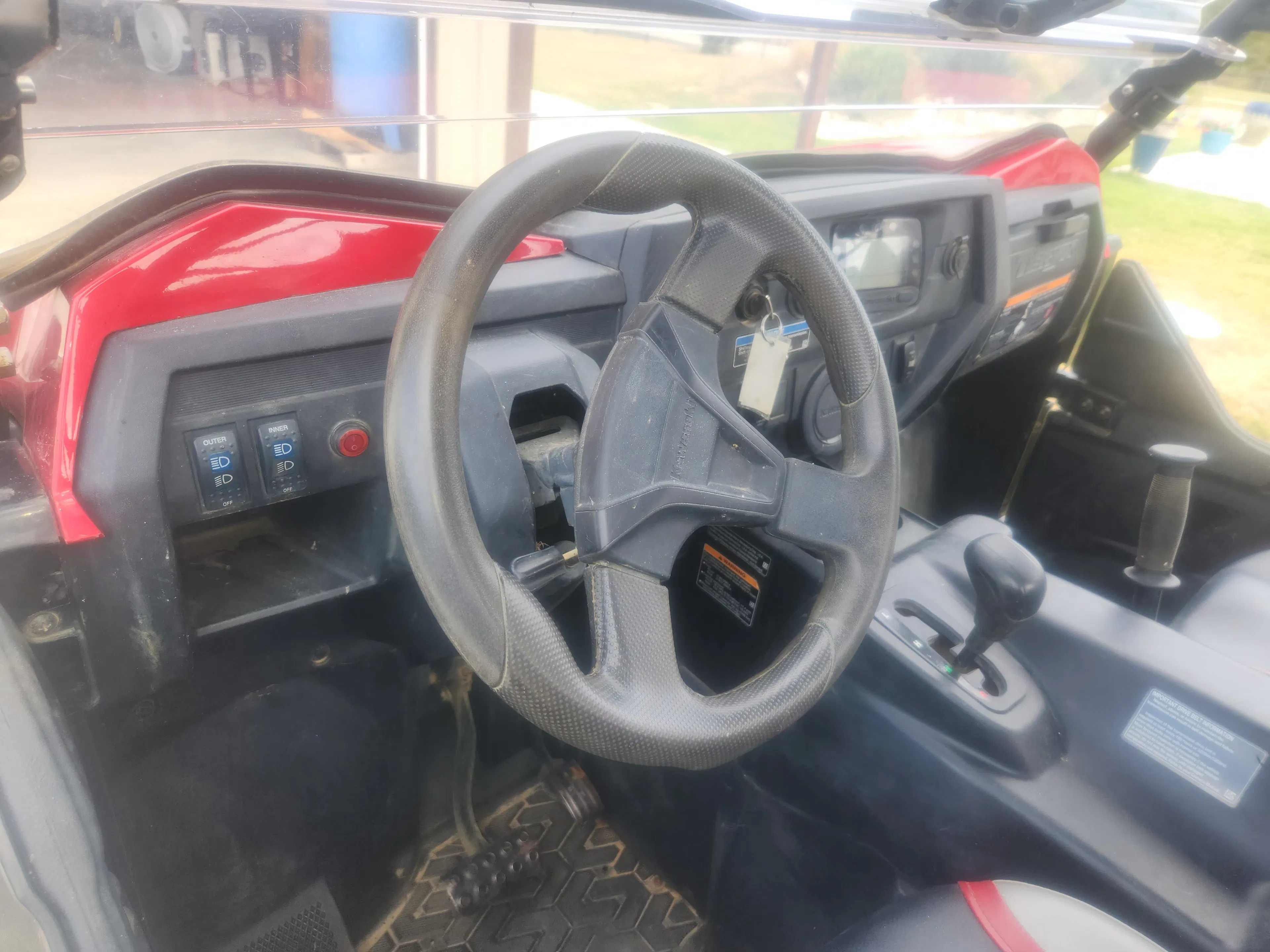 2021 Kawasaki Teryx4 steering wheel