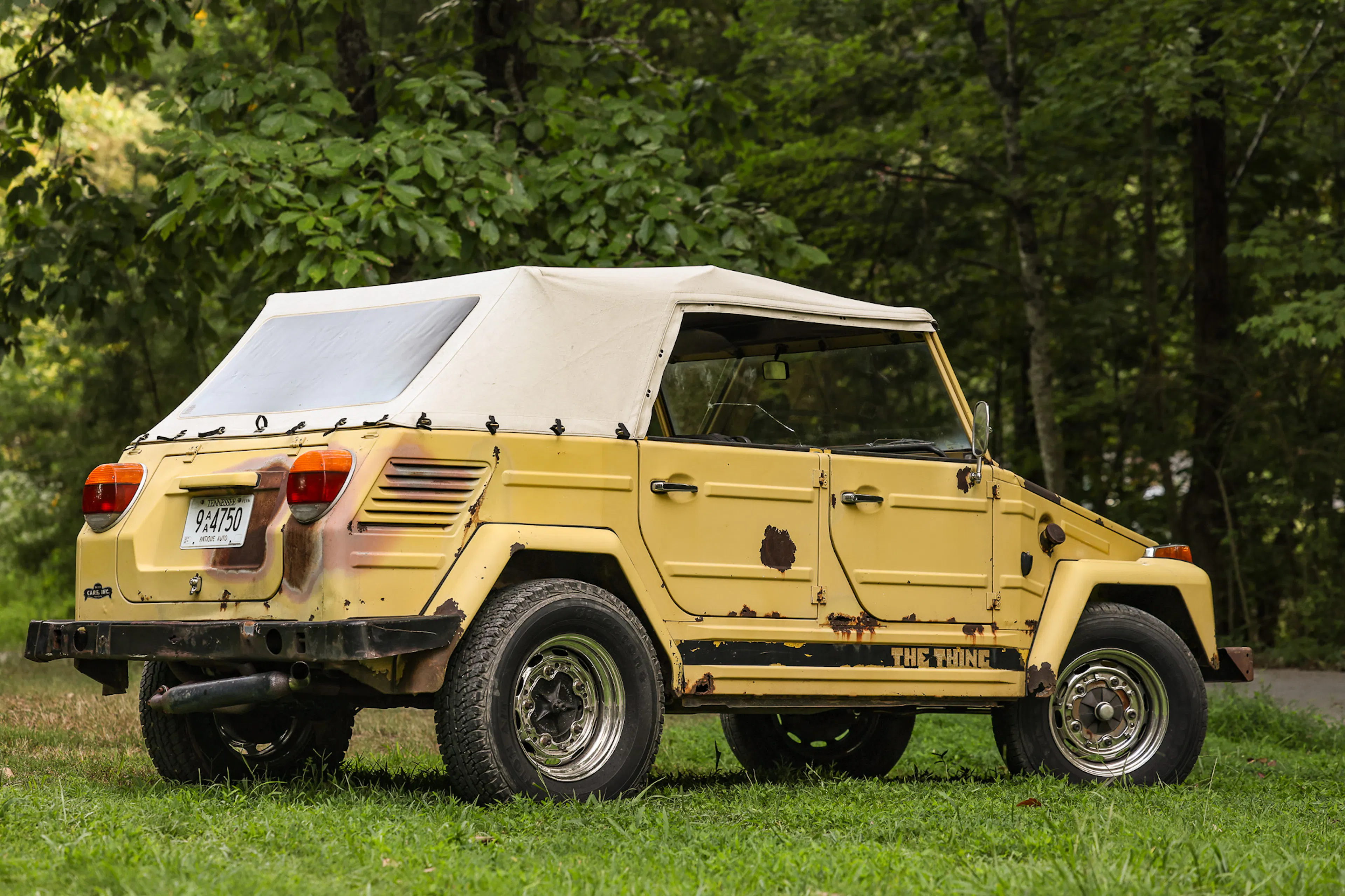 1973 Volkswagen Thing passenger rear 3/4 wide