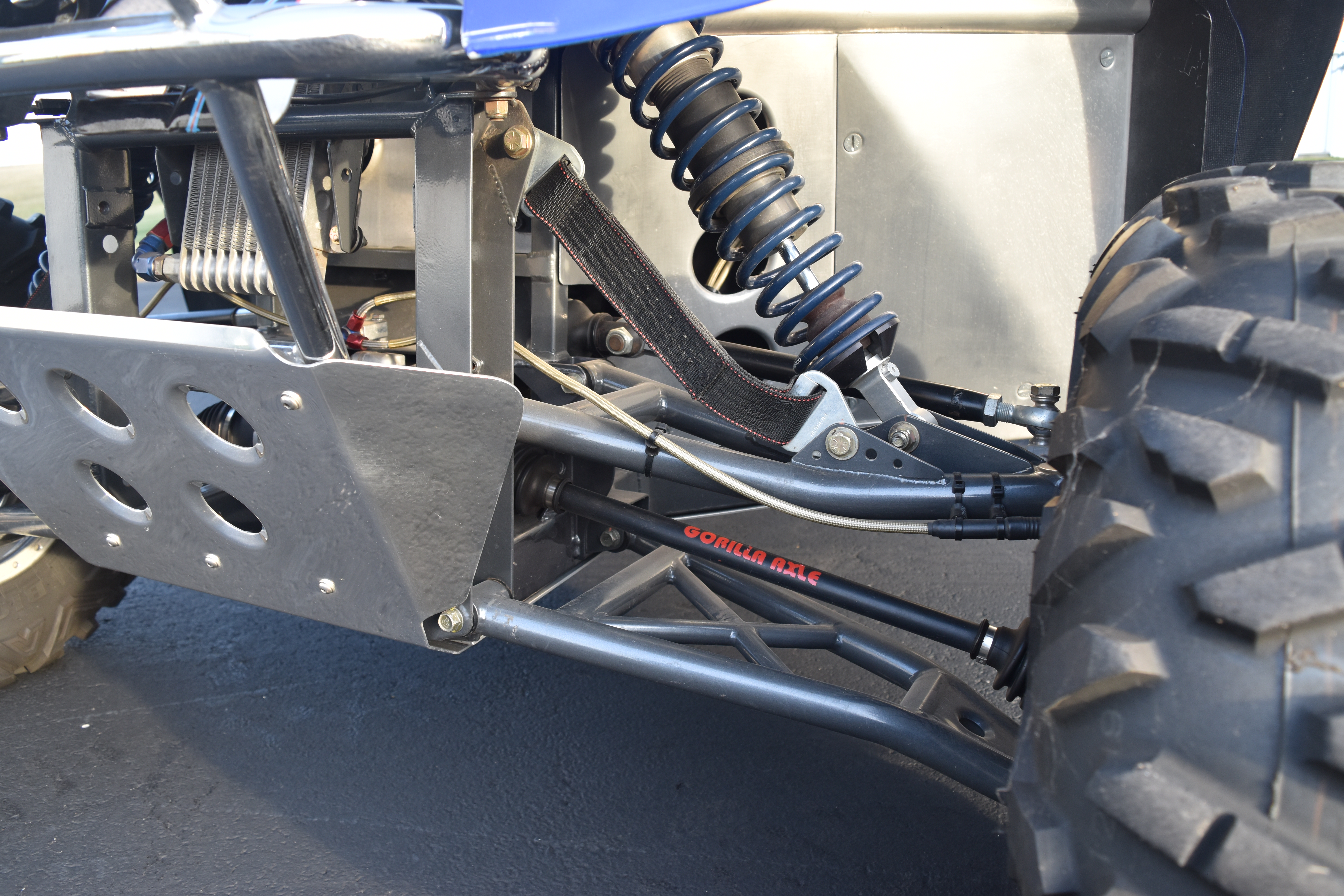 Jeff Palhegyi Design Yamaha Rhino driver front shock 