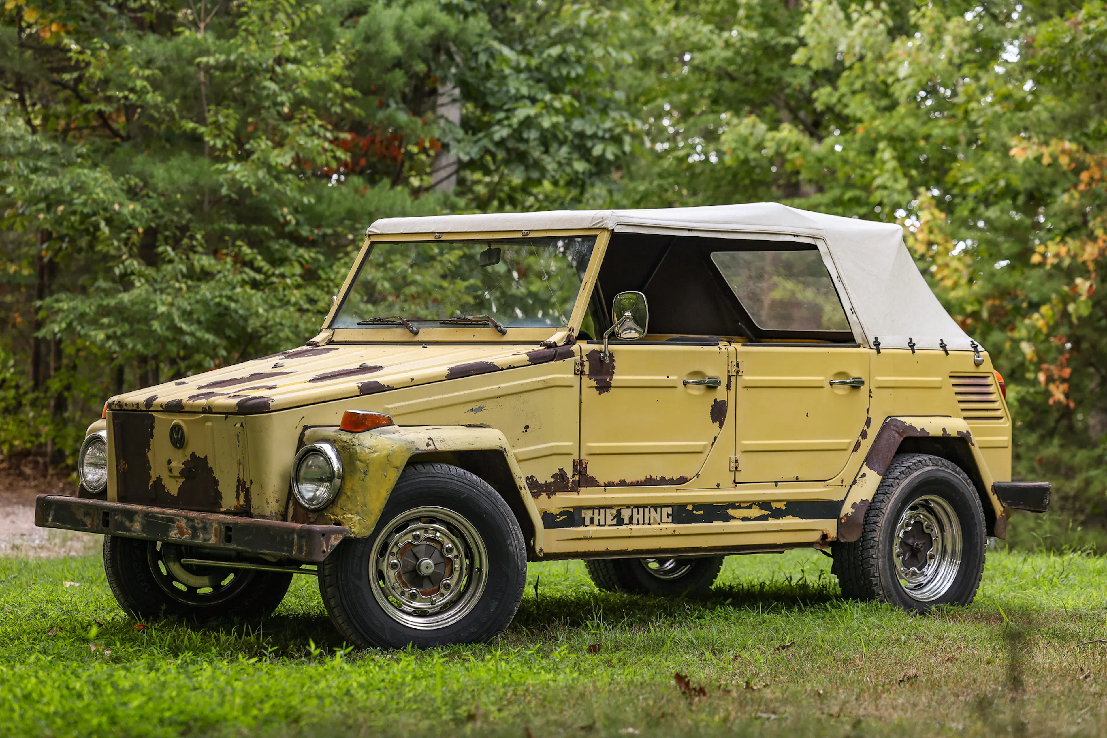 1973 Volkswagen Thing driver front 3/4 wide 2