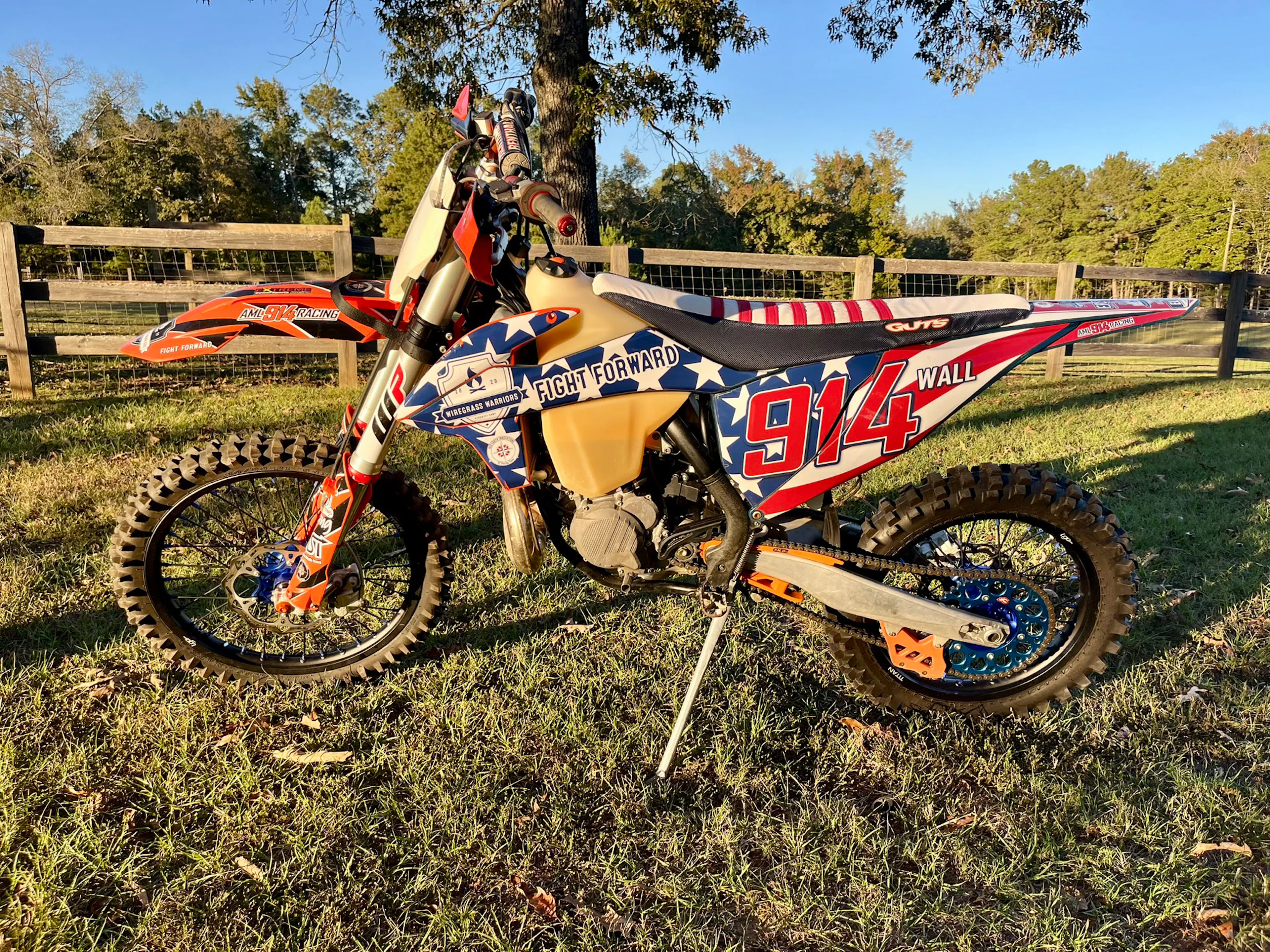 2020 KTM 300 XC TPI new wheels left side