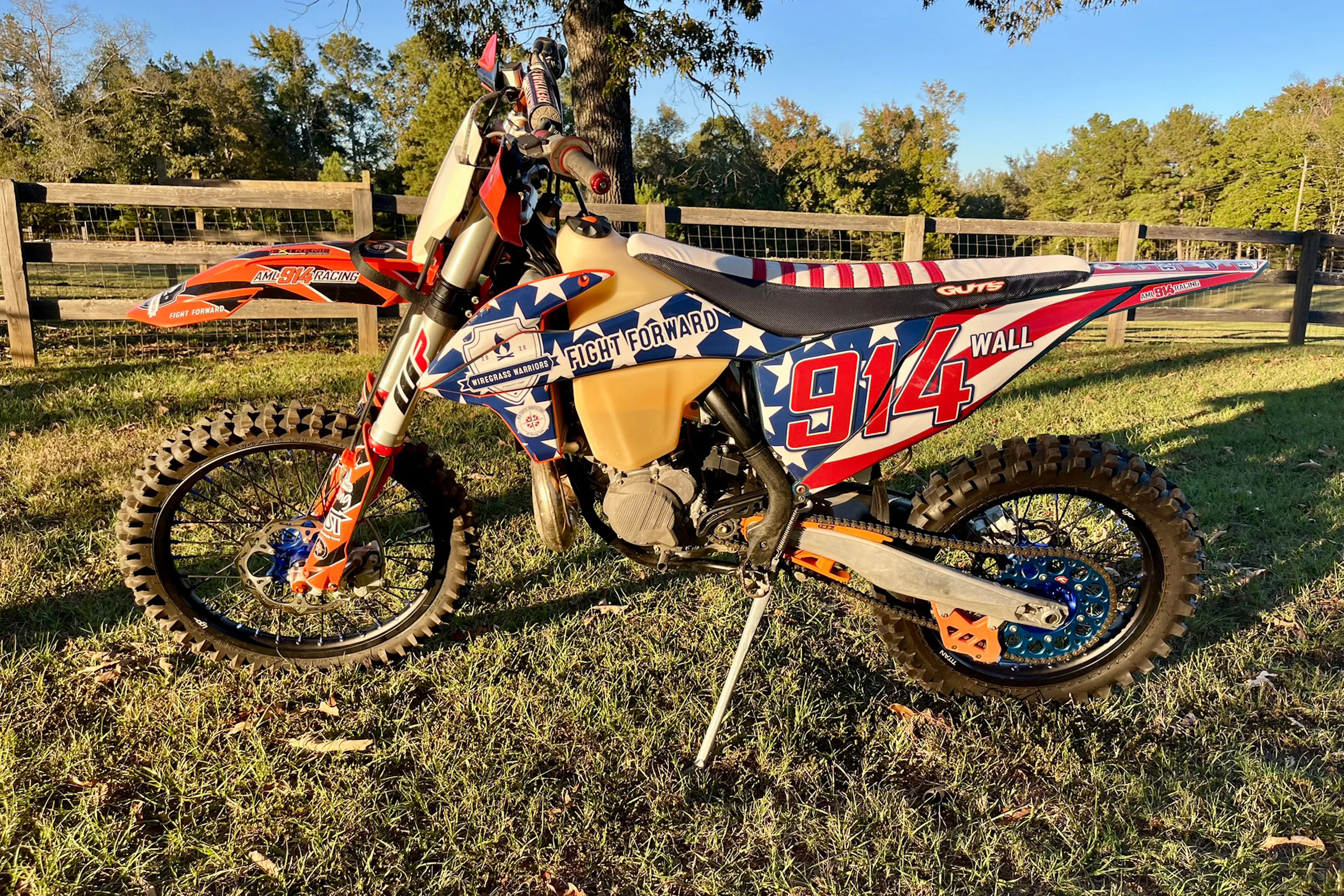 2020 KTM 300 XC TPI new wheels left side