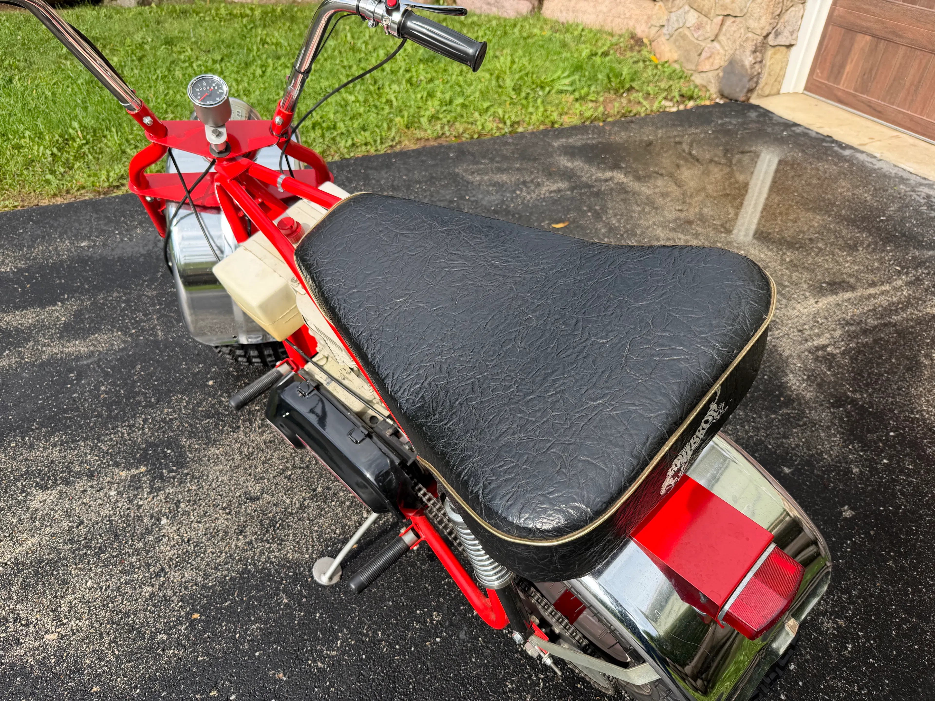 1974 Heald VT-8 Super Trail Bronc seat