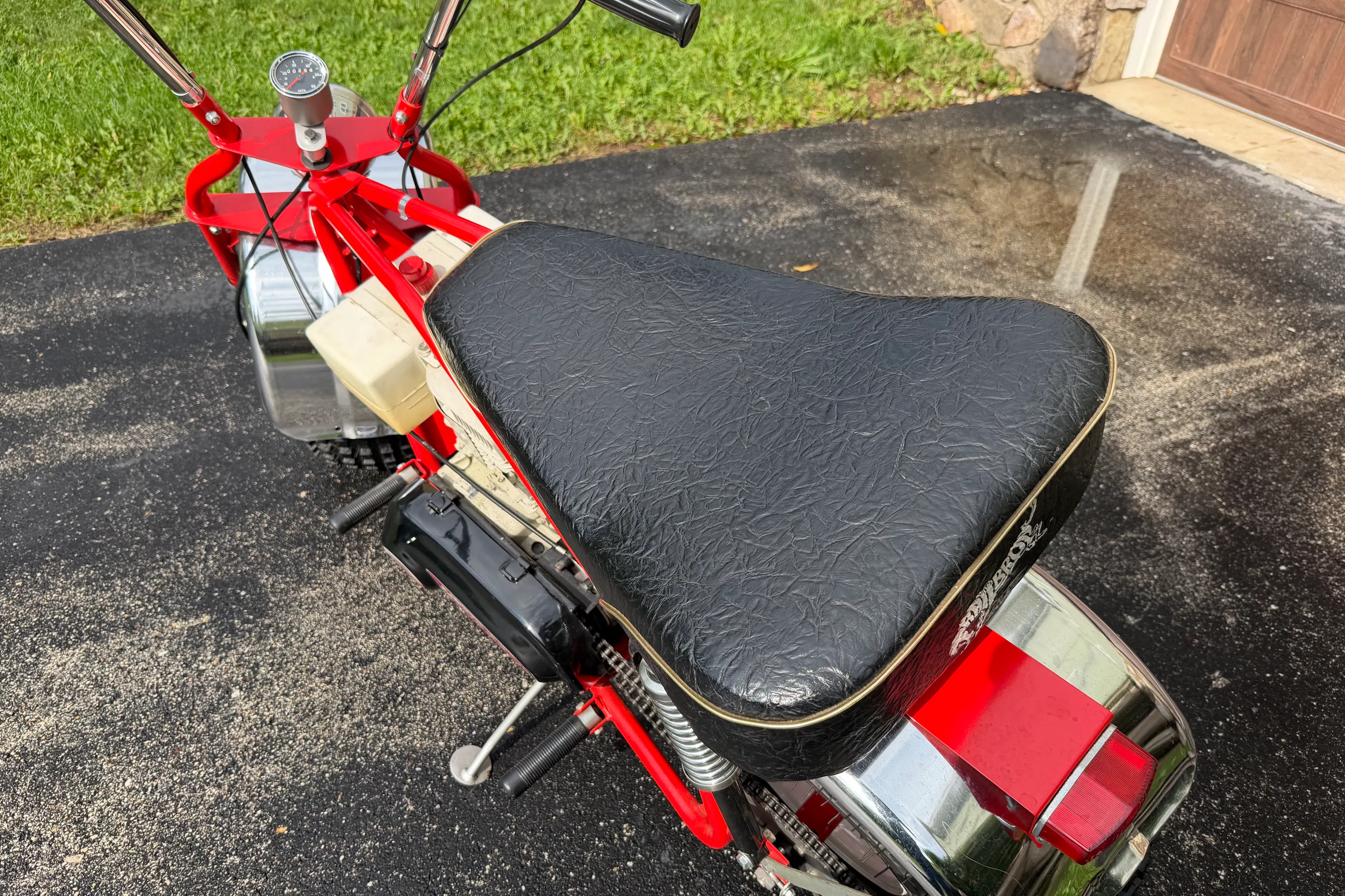 1974 Heald VT-8 Super Trail Bronc seat