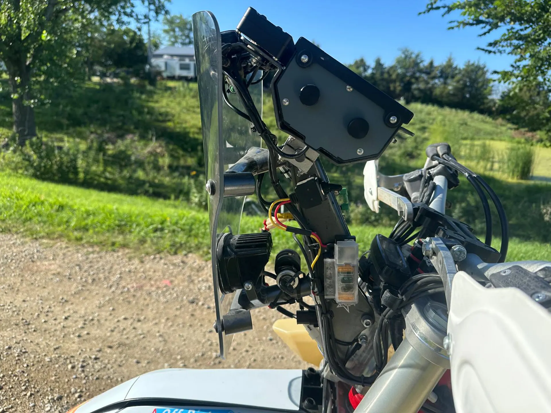 2024 GasGas ES500F rally tower zoom out