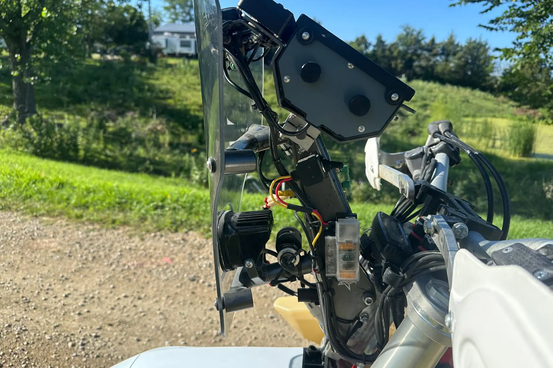 2024 GasGas ES500F rally tower zoom out