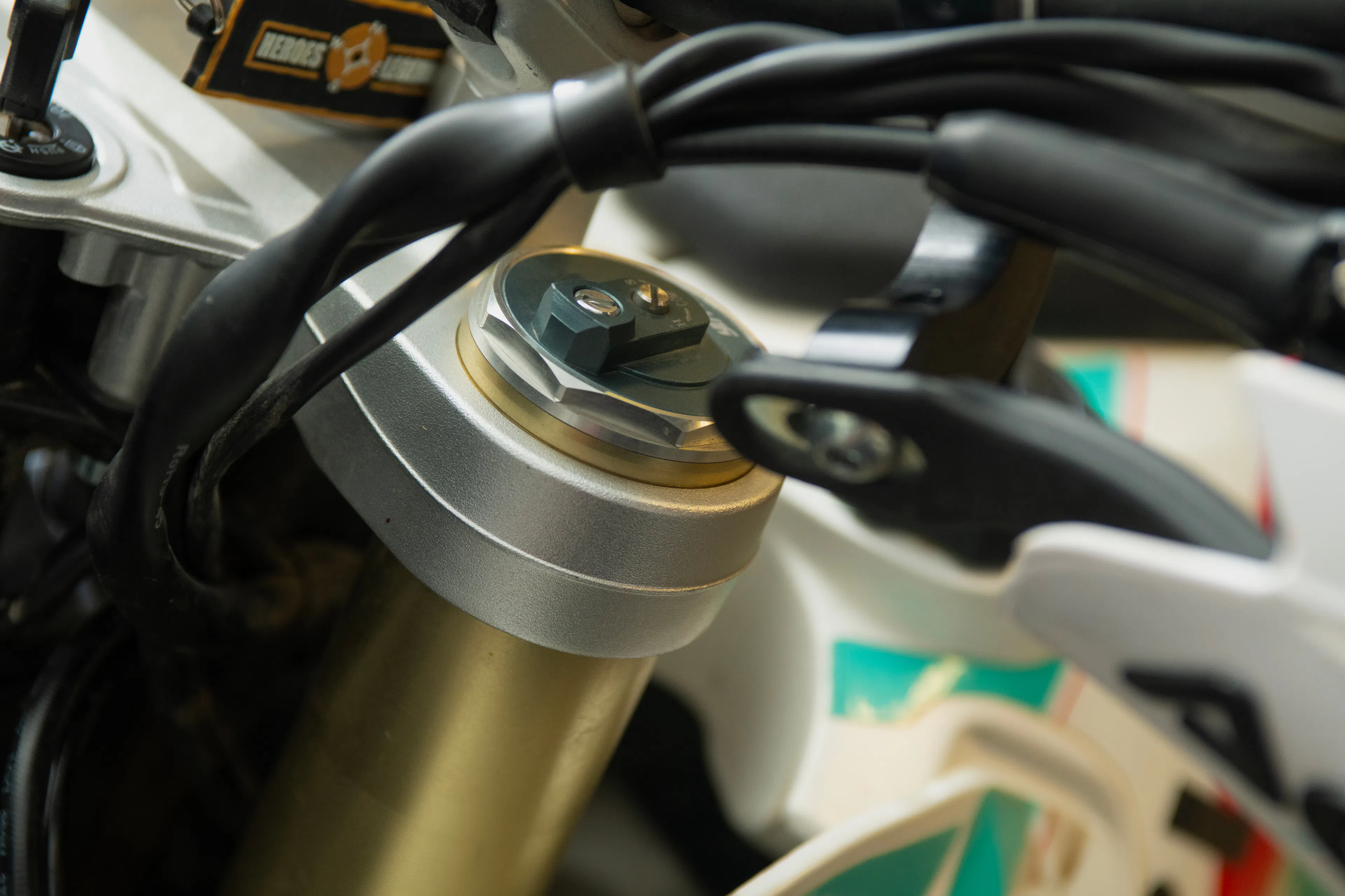 2024 Kove 450 Rally fork adjuster