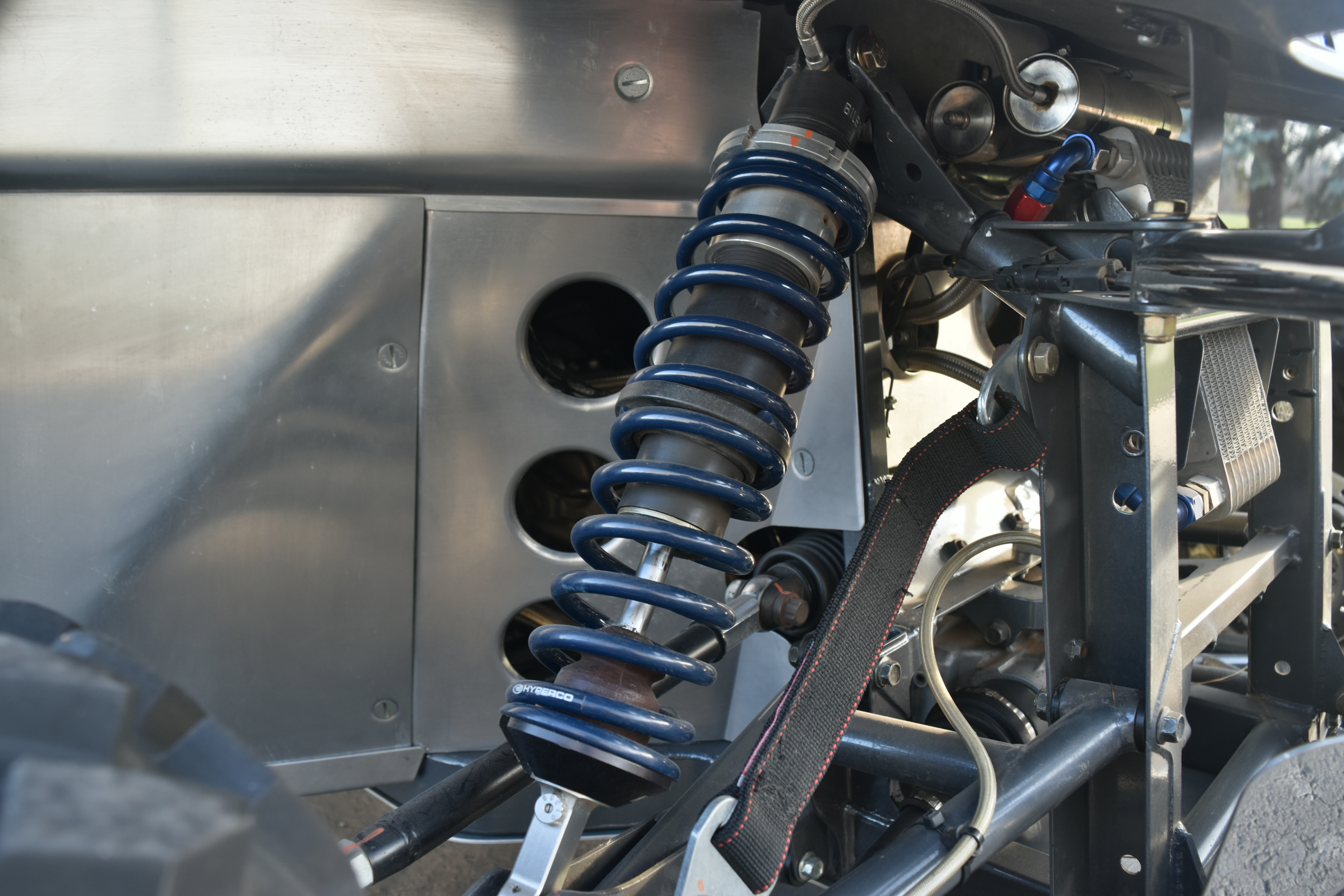 2008 Yamaha Rhino Jeff Palhegyi build  passenger front suspension 