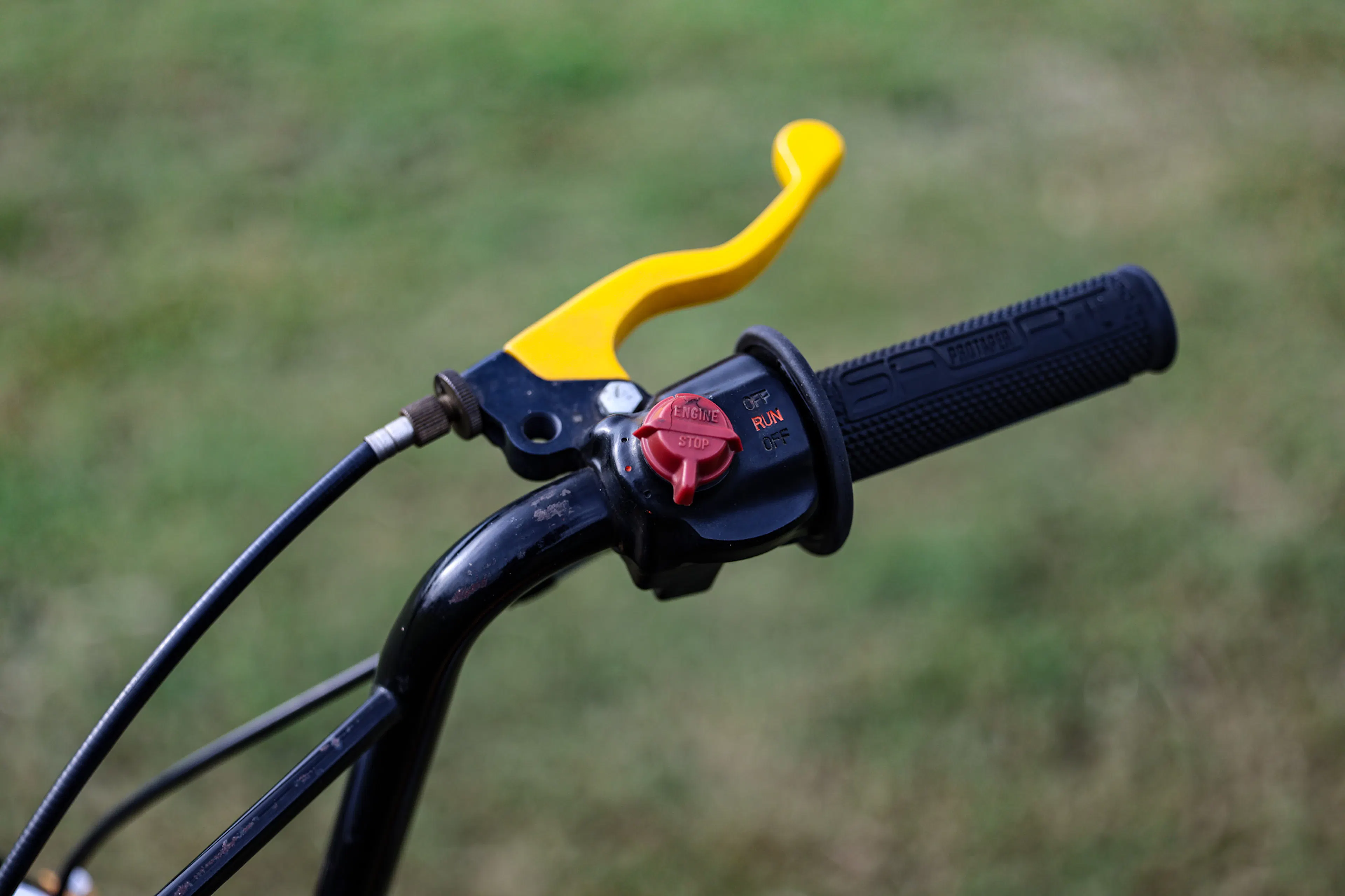 1979 Honda Mini Trail 70 brake lever.
