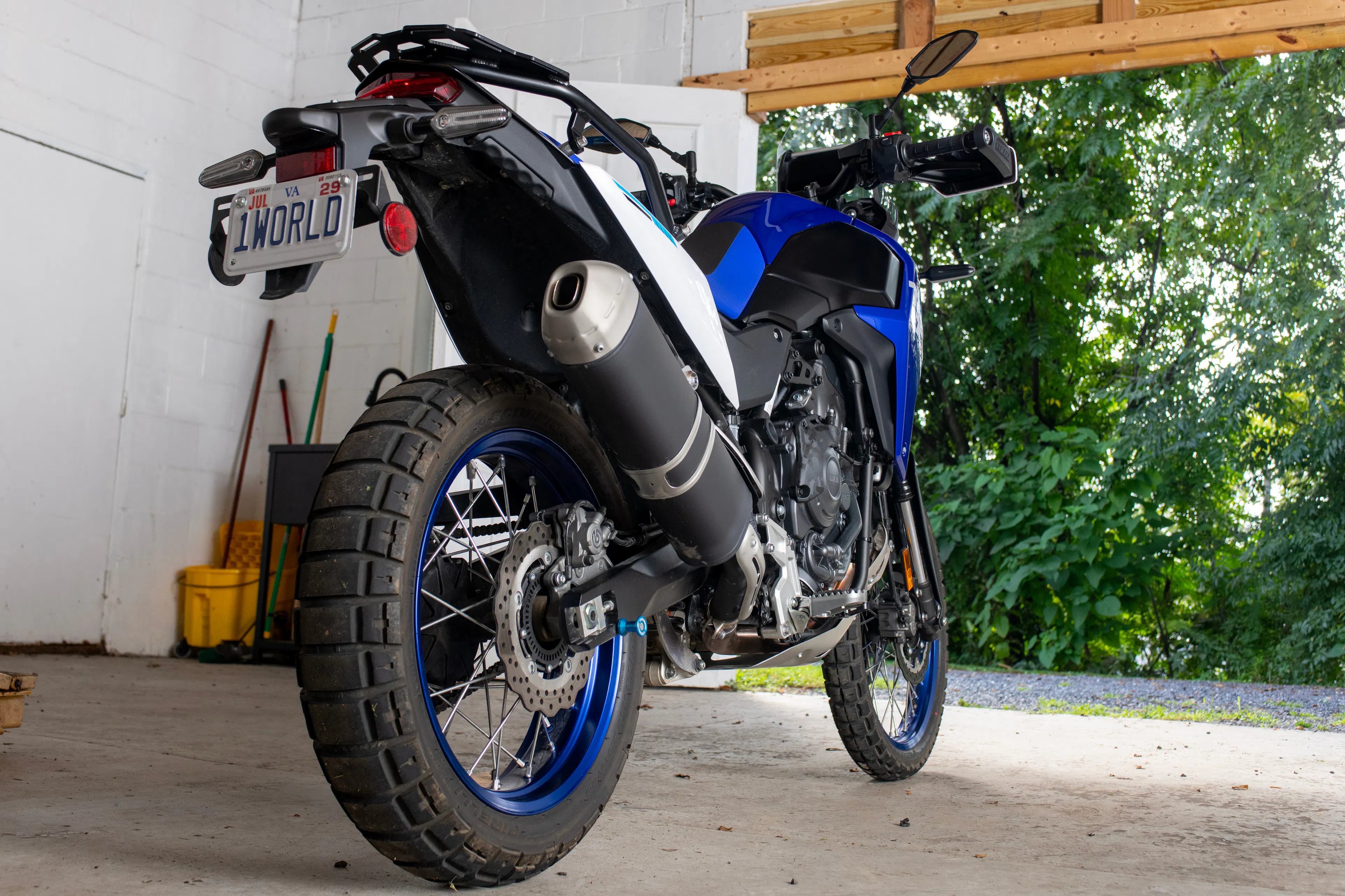 2025 Yamaha Tenere 700 right rear 3/4