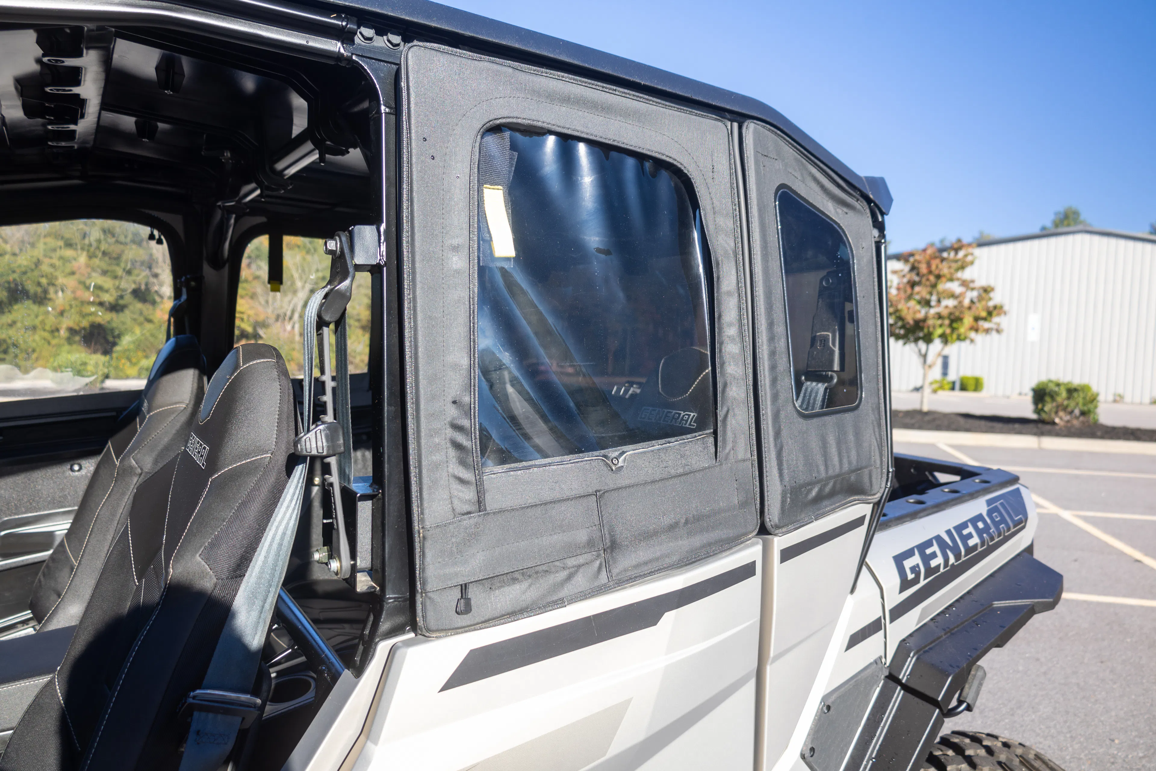 2024 Polaris General XP4 1000 Ultimate driver rear window