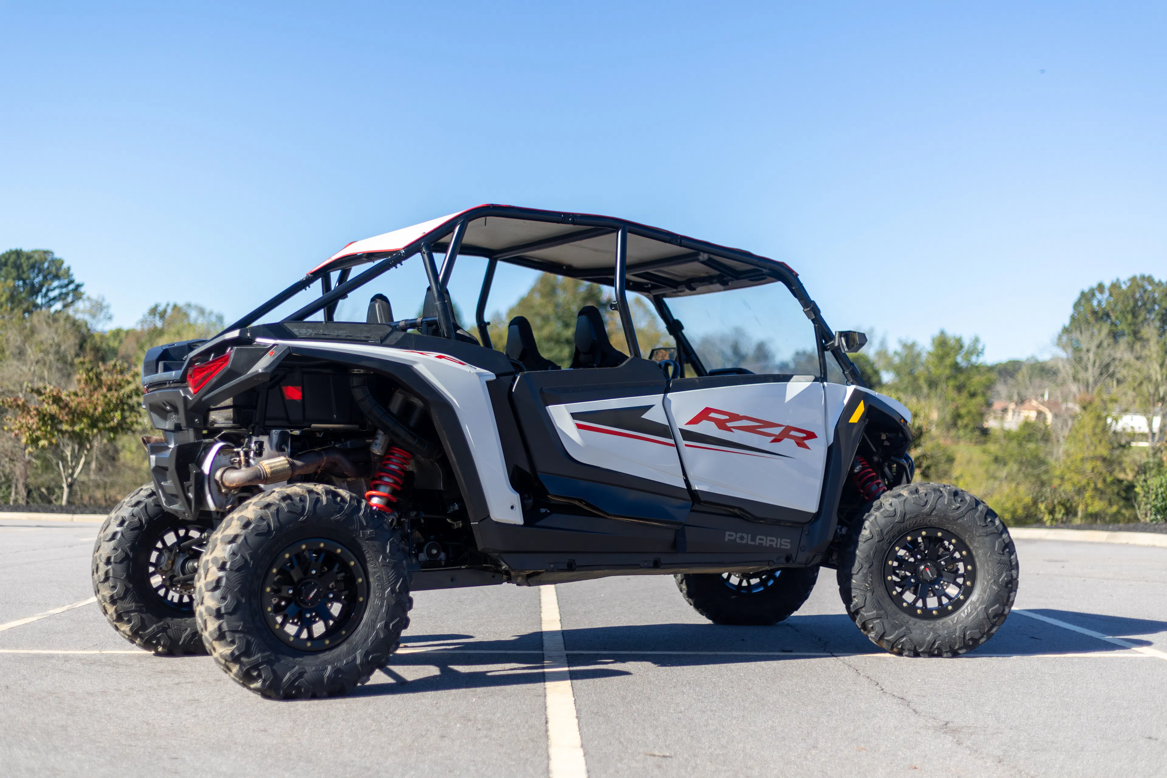 2024 Polaris RZR XP4 1000 Ultimate passenger rear 3/4 wide low