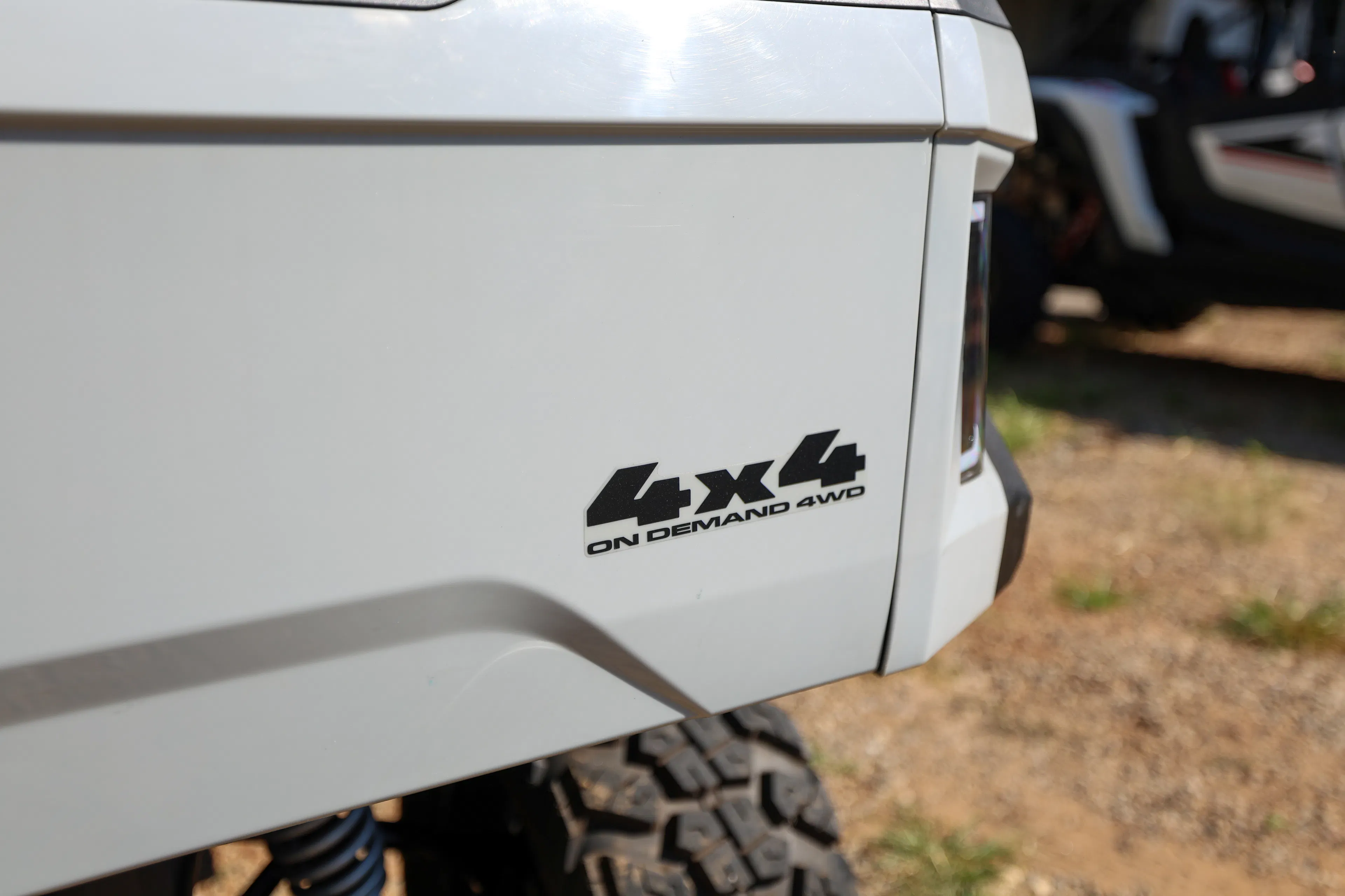 2024 Axis 550 tailgate badge