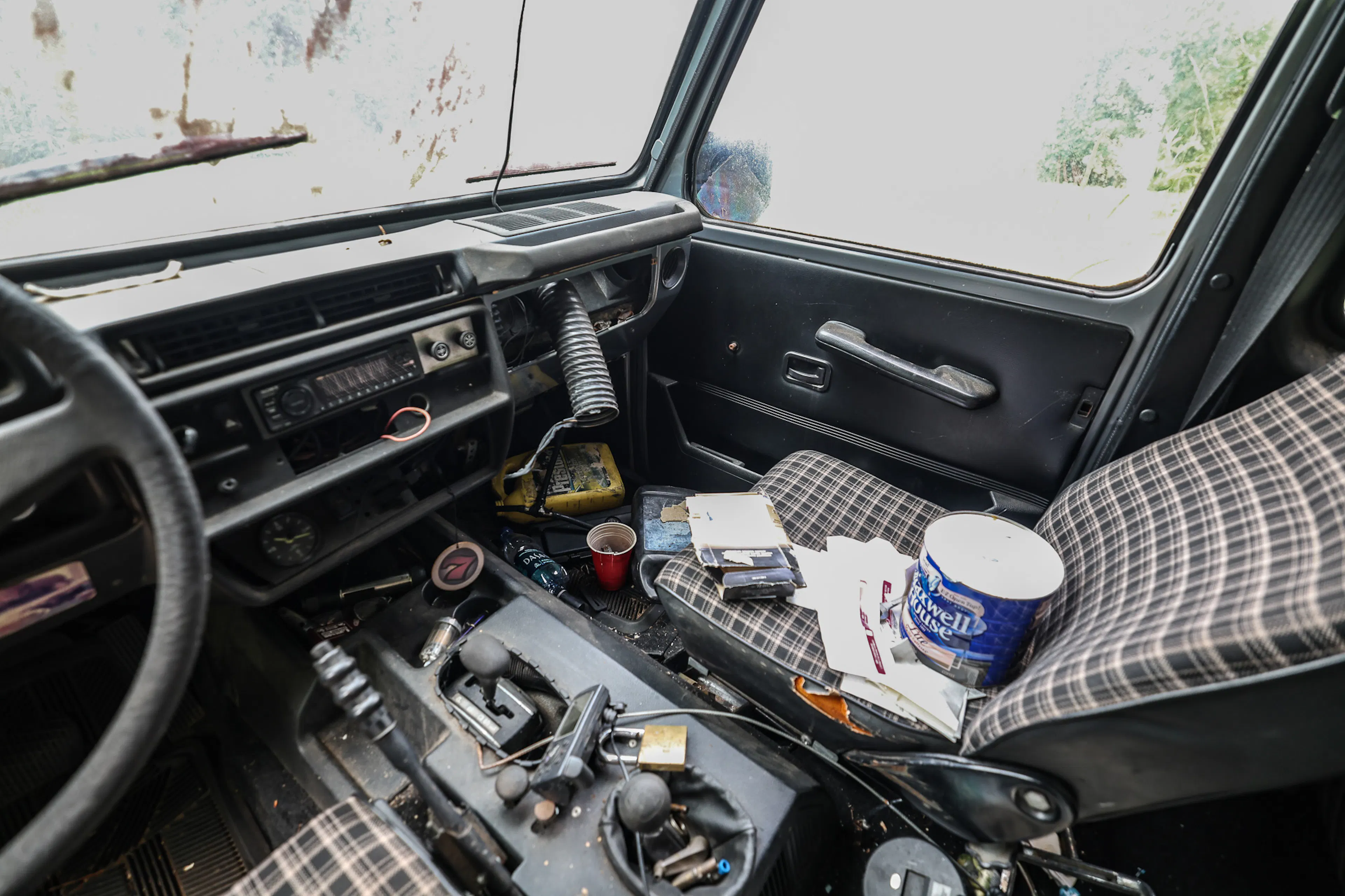 1980 Steyr-Puch G300 seats front