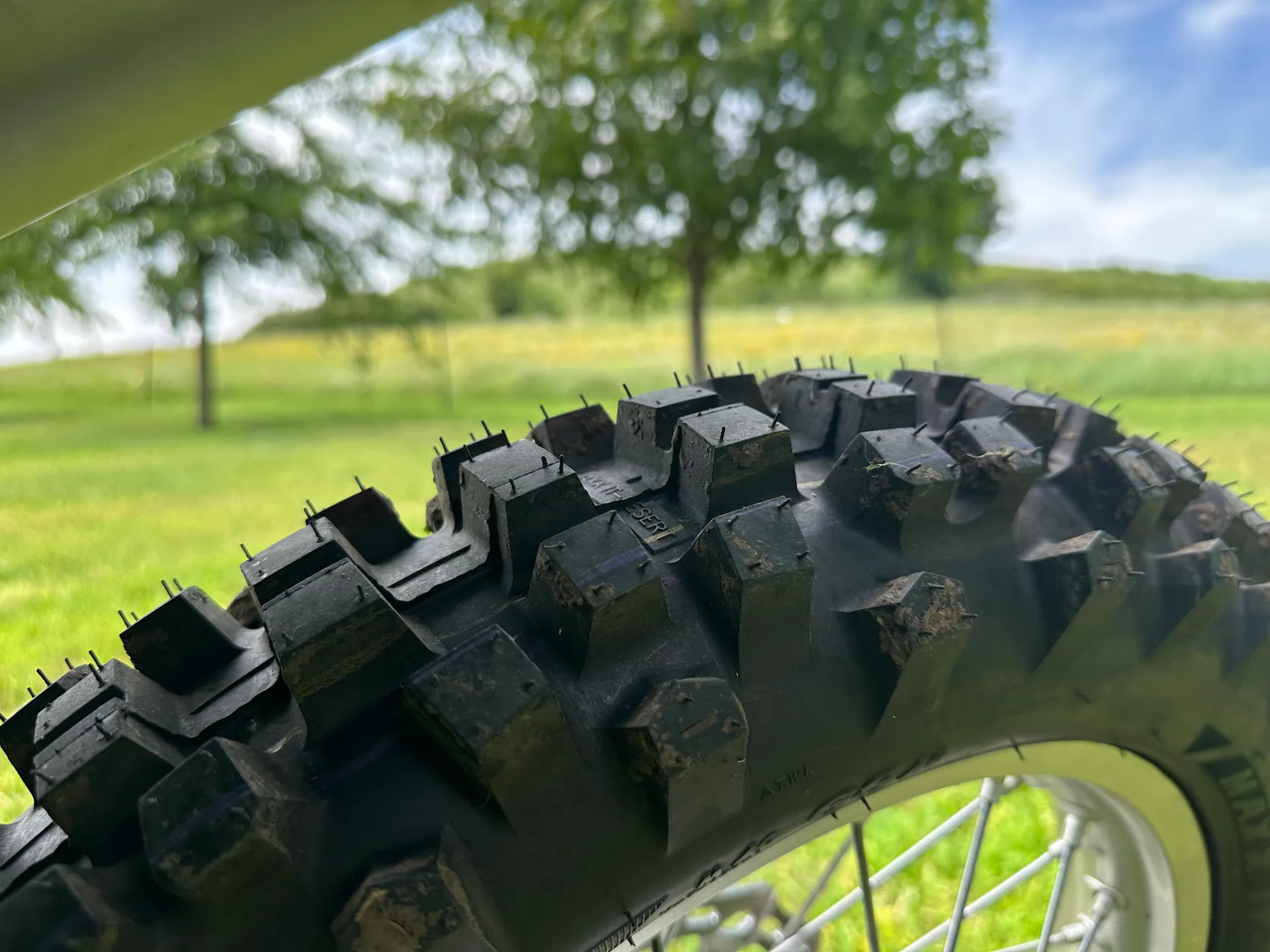 2024 Gas Gas ES500F Off-Piste Adventures rear tire tread