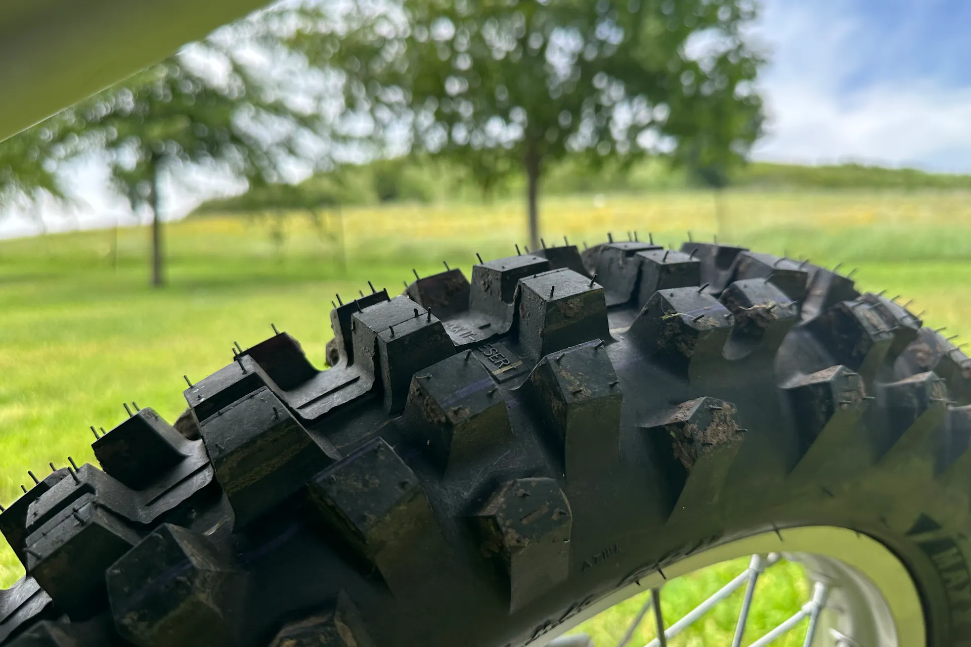 2024 Gas Gas ES500F Off-Piste Adventures rear tire tread