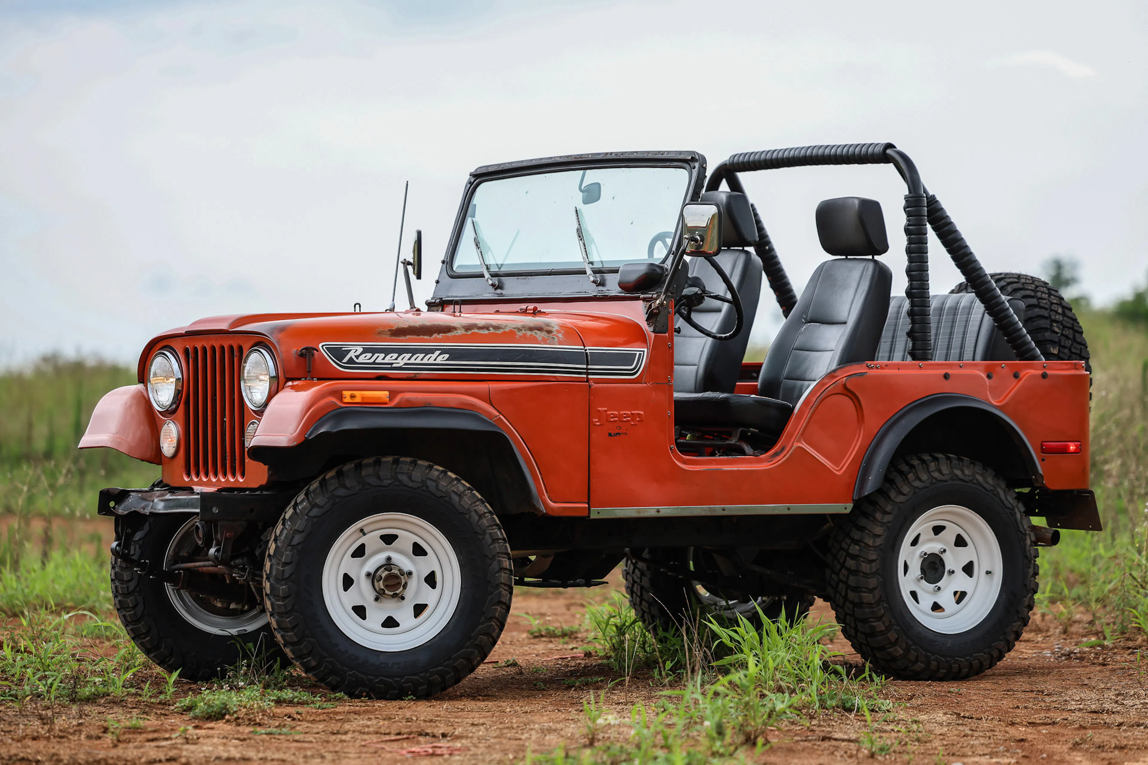1973 Jeep CJ-5 Renegade driver front 3/4