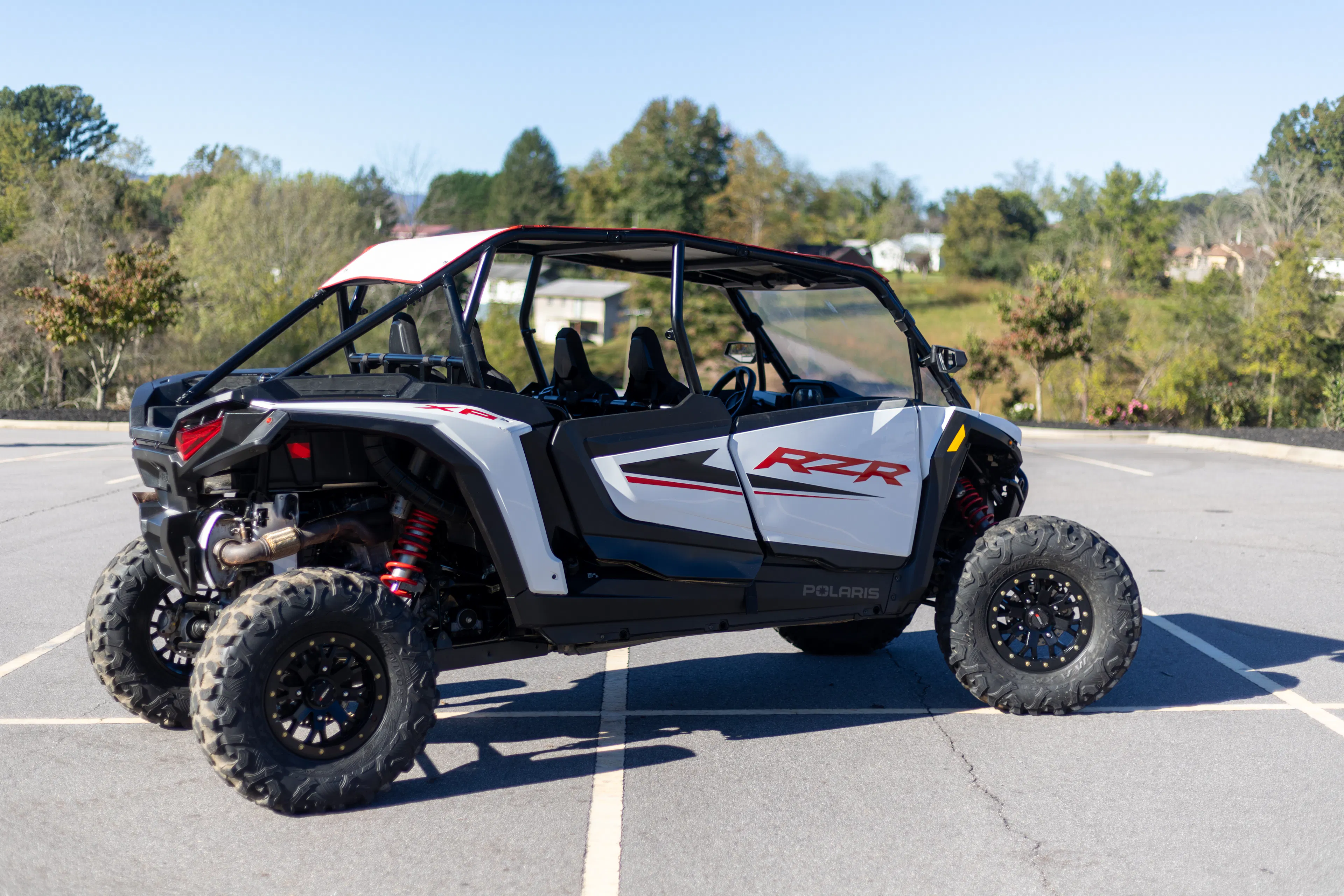 2024 Polaris RZR XP4 1000 Ultimate passenger rear 3/4 wide 