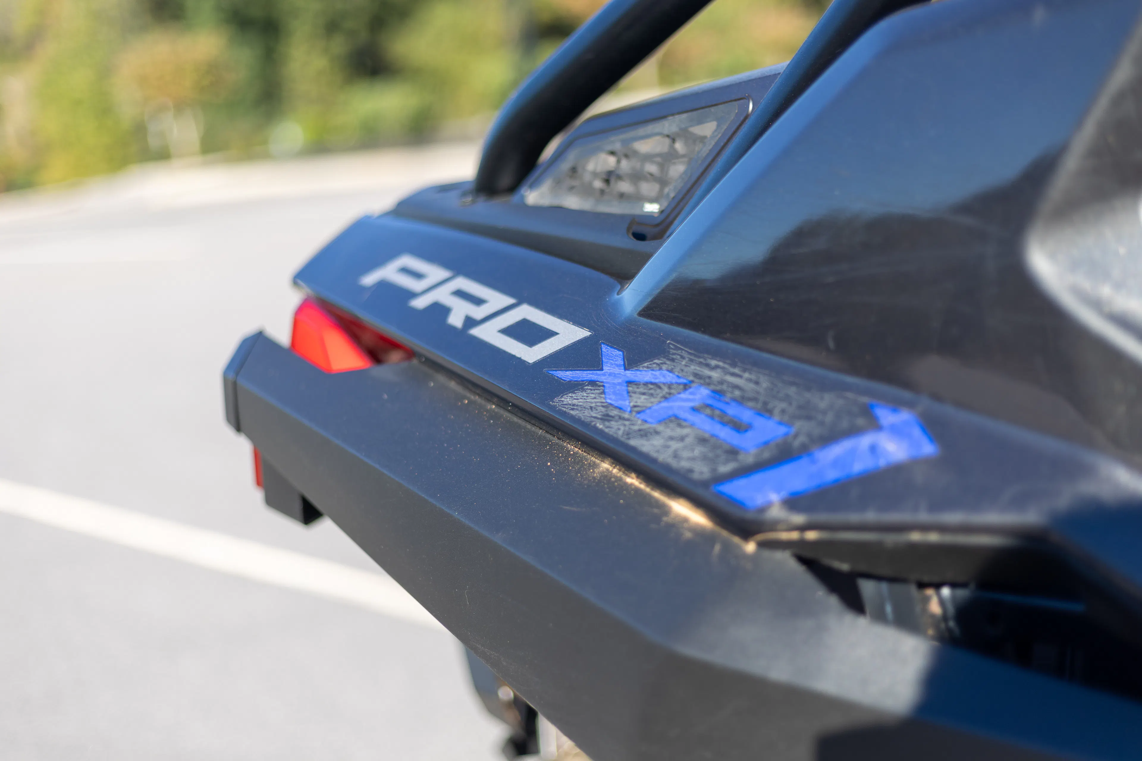 2023 Polaris RZR Pro XP passenger rear fender badge 