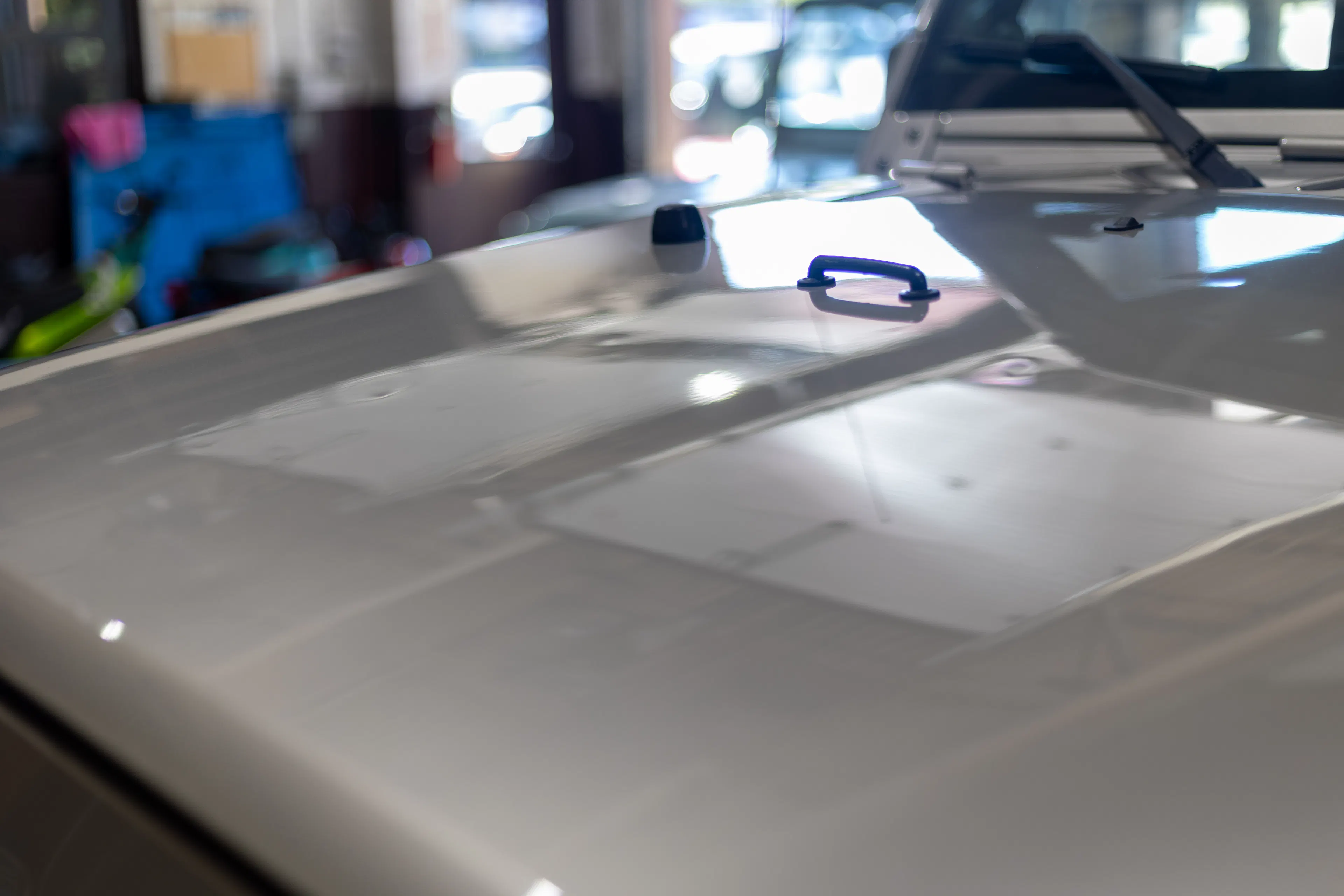 2007 Jeep Wrangler Limited Rubicon hood