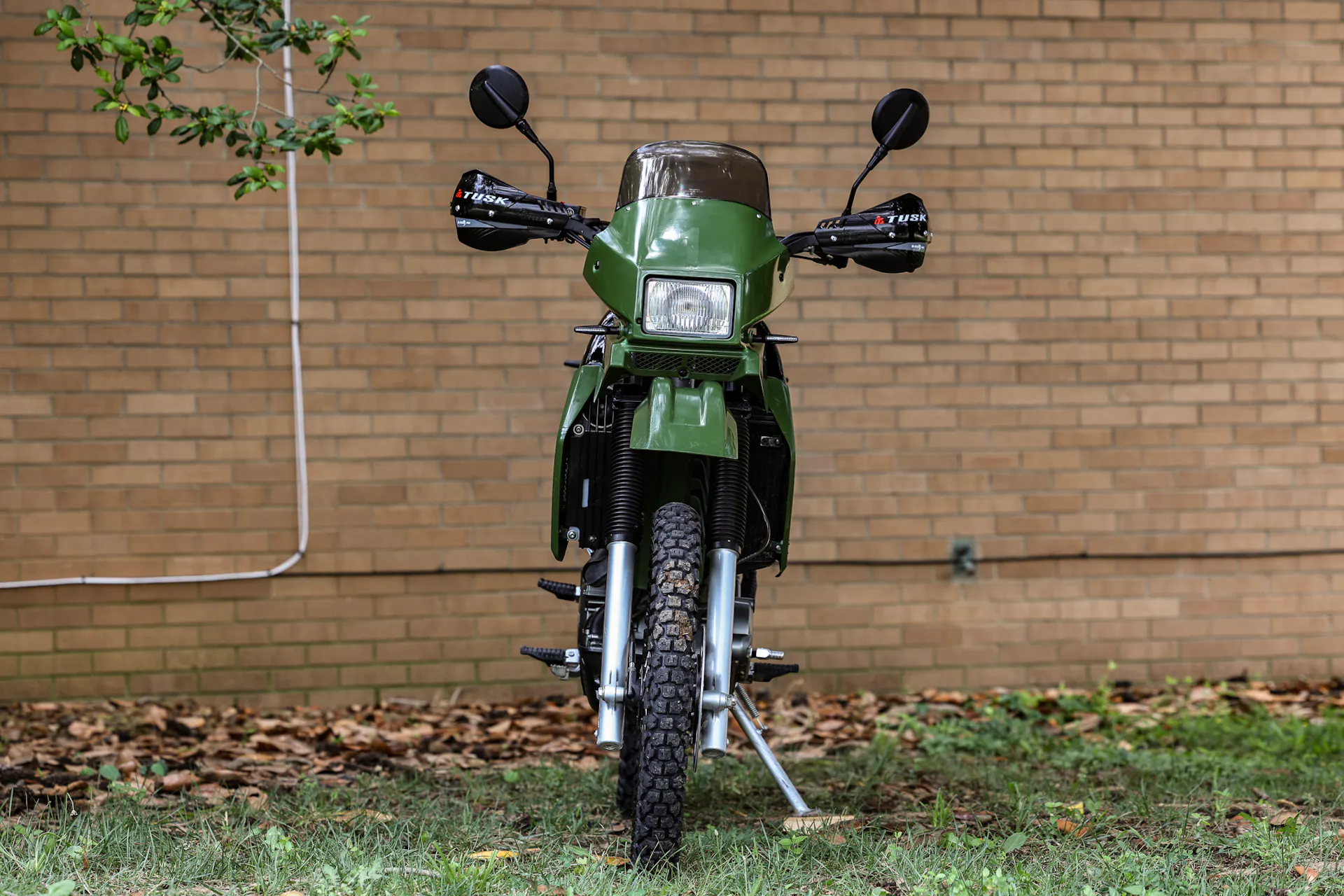 2003 Kawasaki KLR 650 front