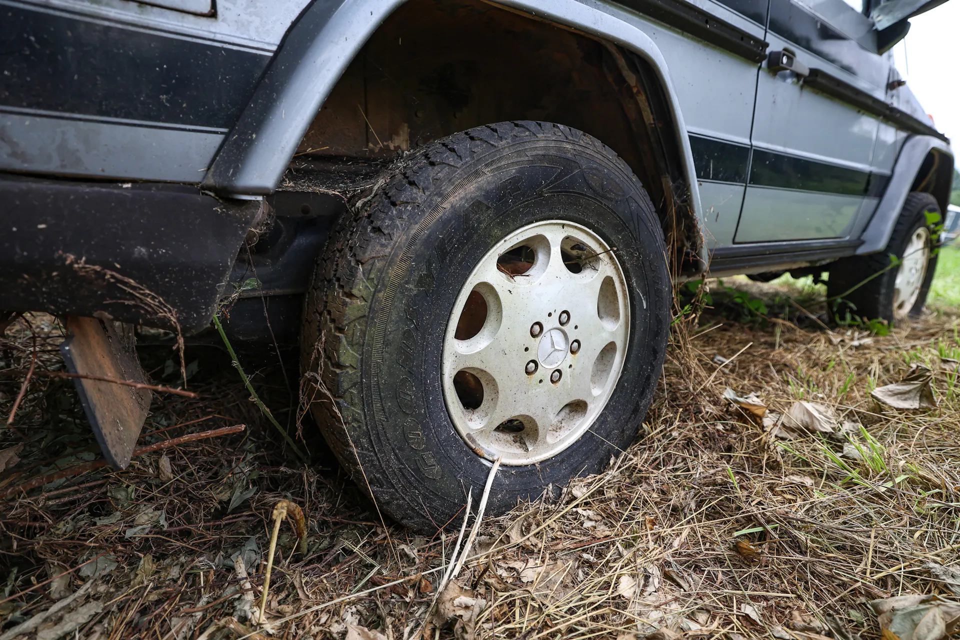 1980 Steyr-Puch G300 passenger rear tire