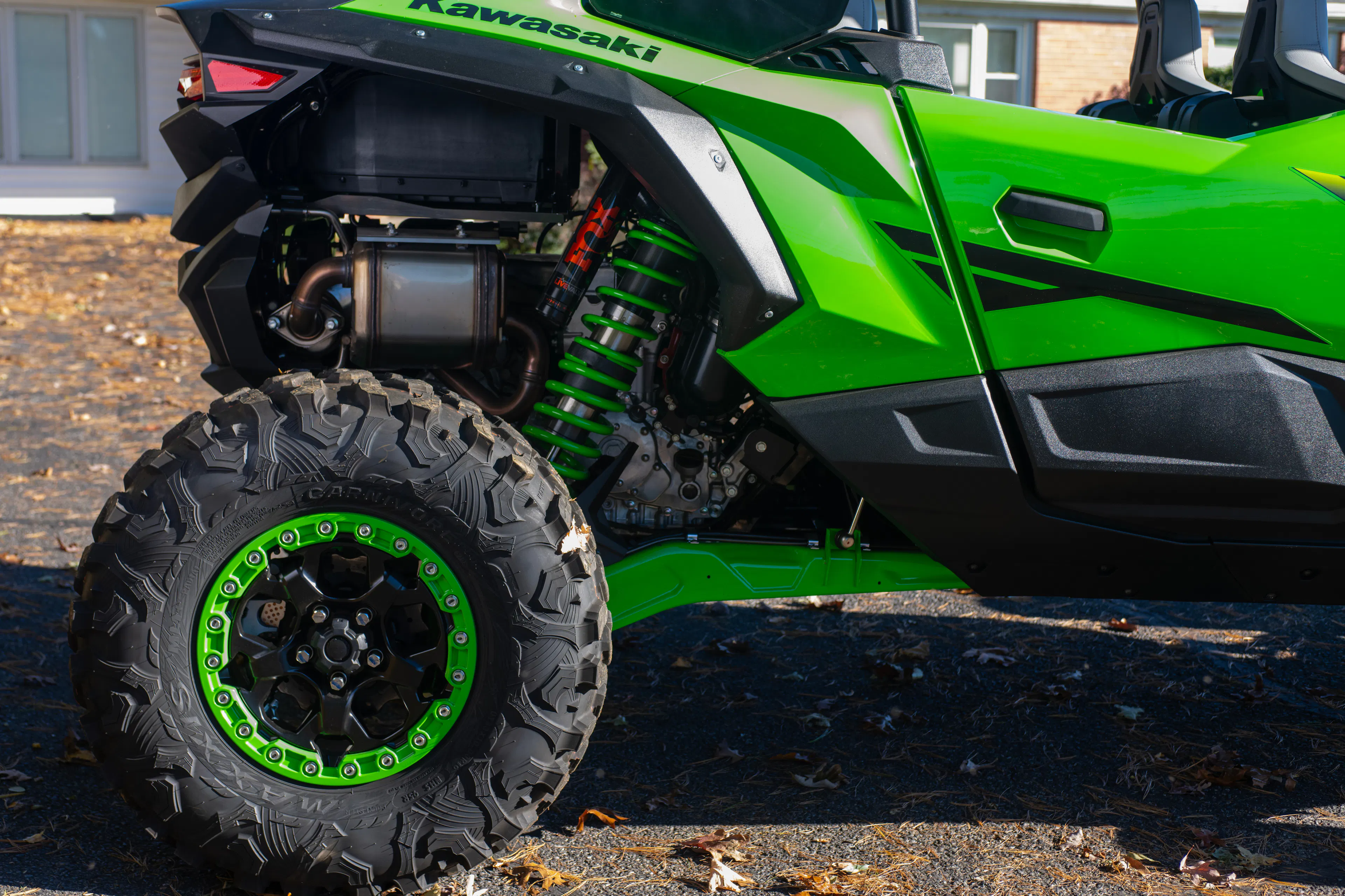2026 Kawasaki Teryx5 H2 Deluxe passenger rear side 3