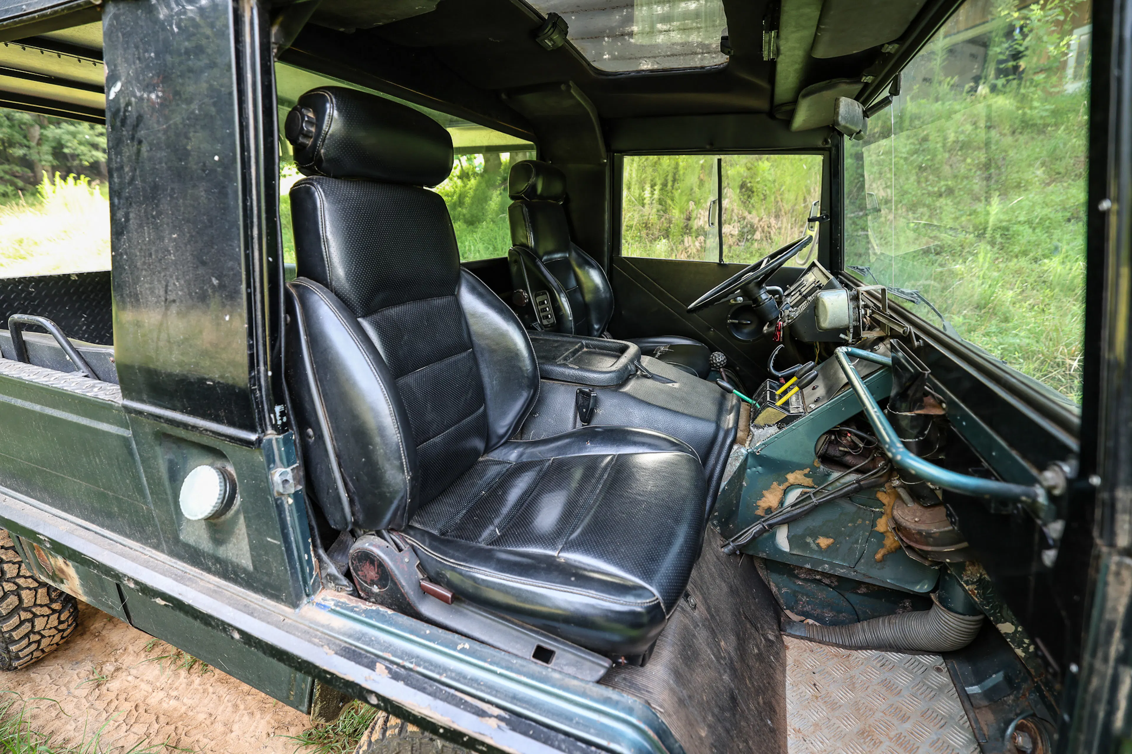 1972 Steyr-Puch Pinzgauer passenger front seat