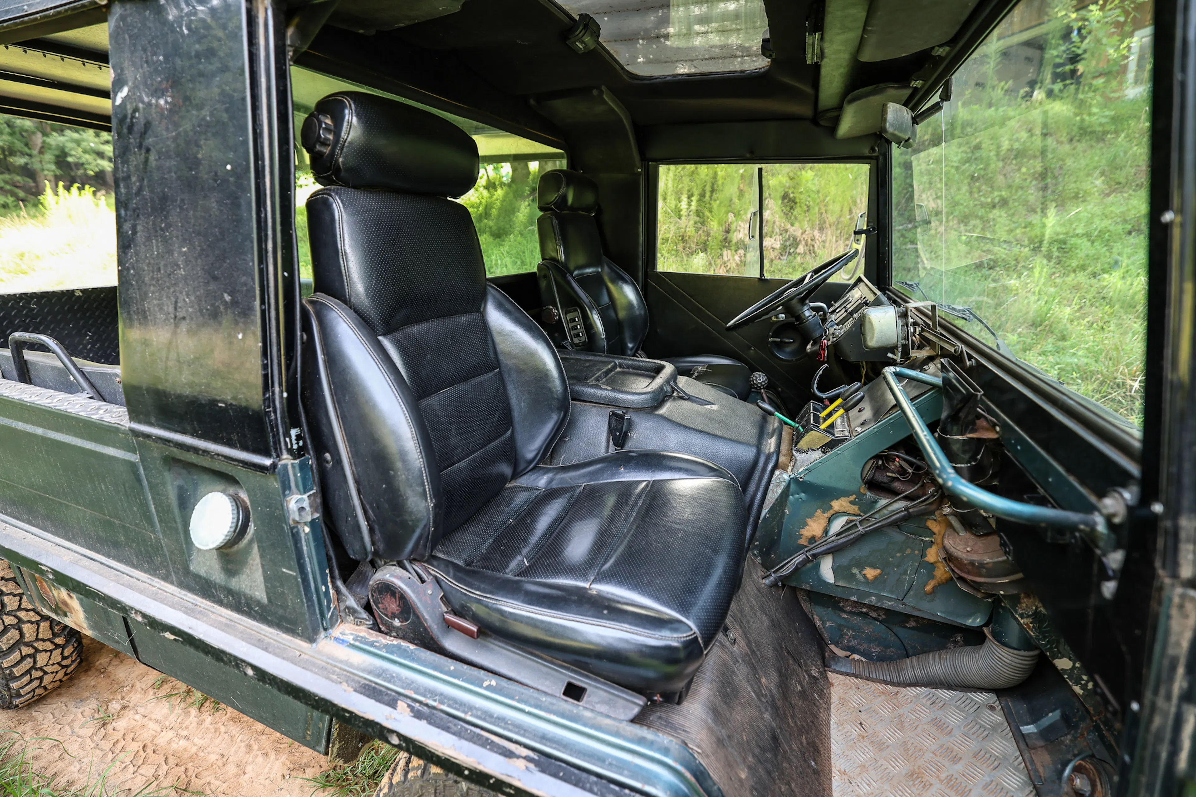 1972 Steyr-Puch Pinzgauer passenger front seat