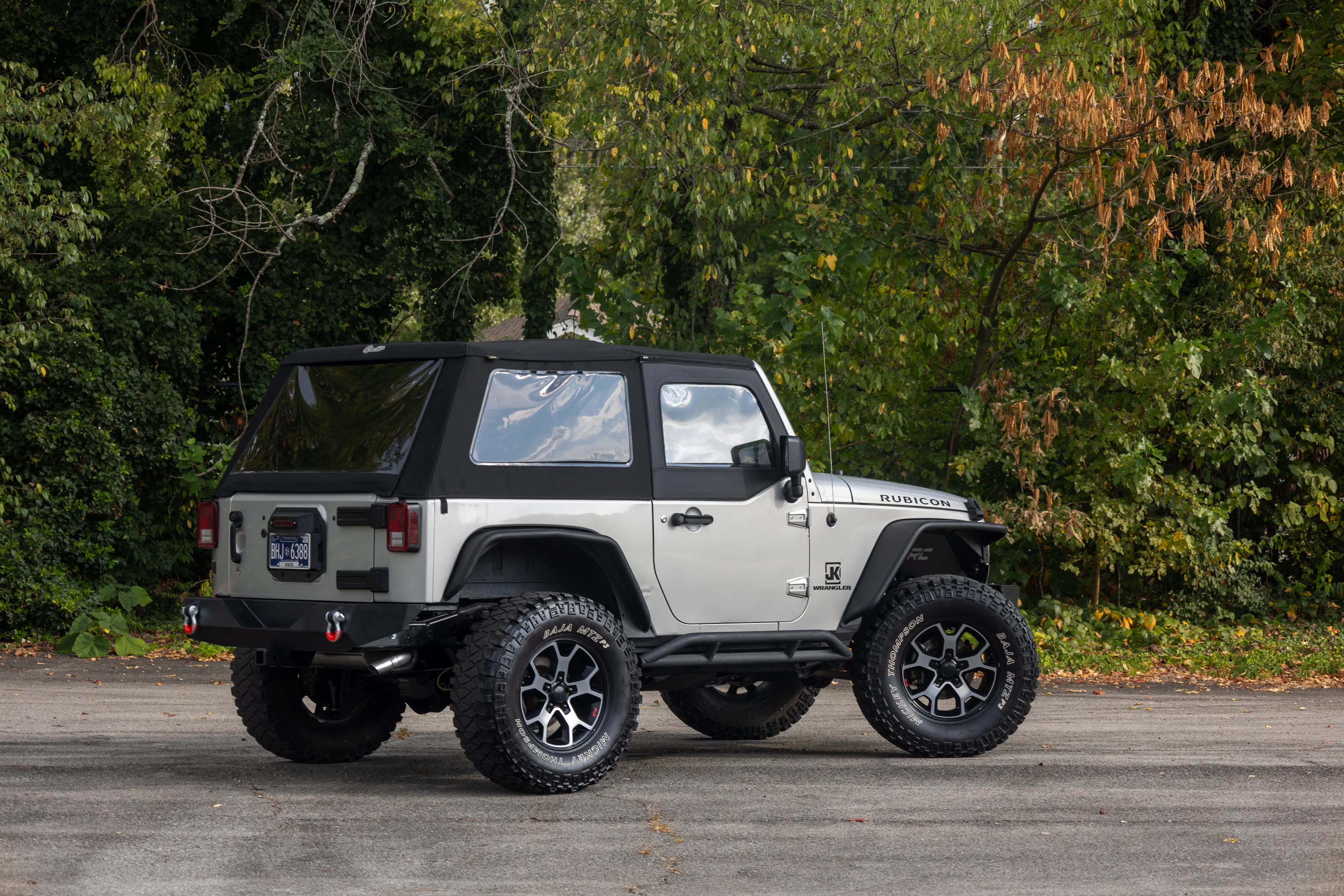 2007 Jeep Wrangler Limited Rubicon passenger rear 3/4