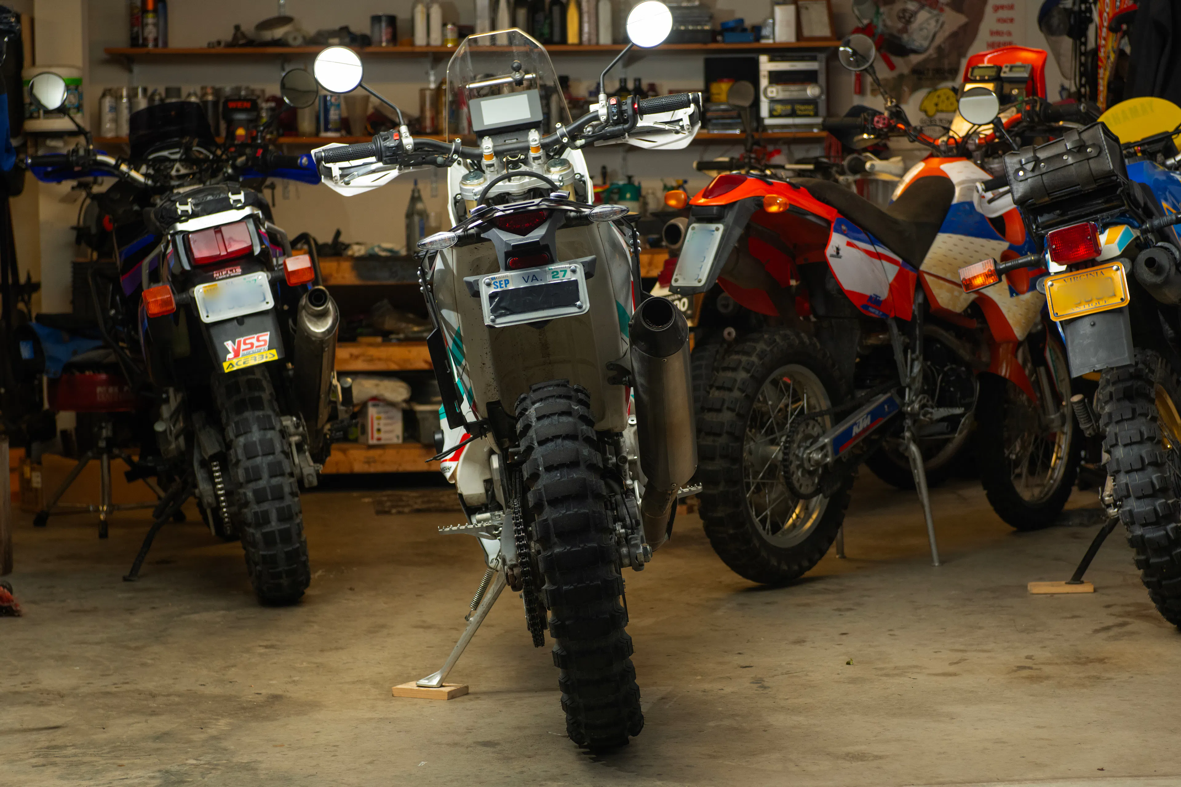 2024 Kove 450 Rally rear